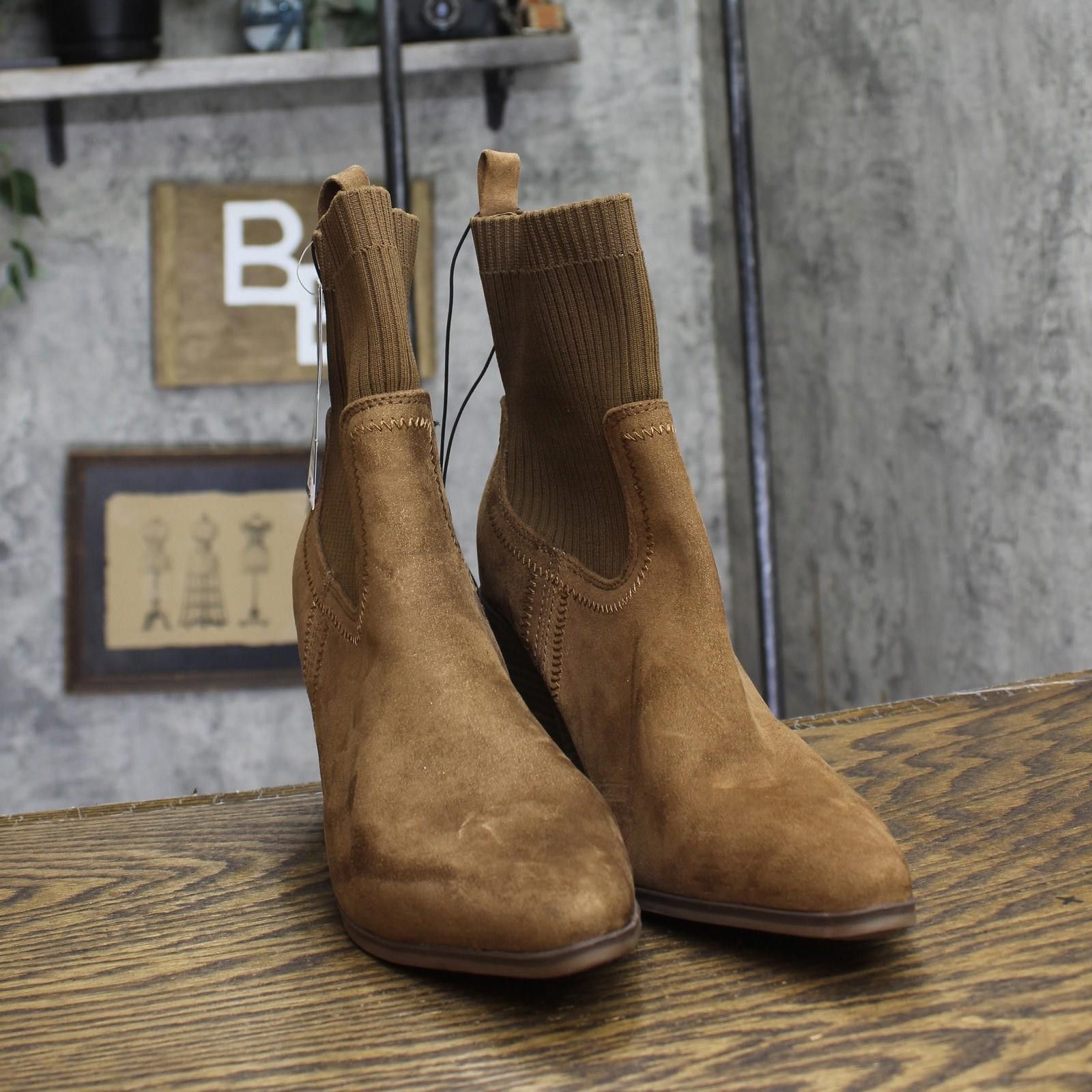 Other Universal Thread Womens Ankle Boots 88225775 Cognac Brown 9m Size US 9 / IT 39 - 3 Thumbnail
