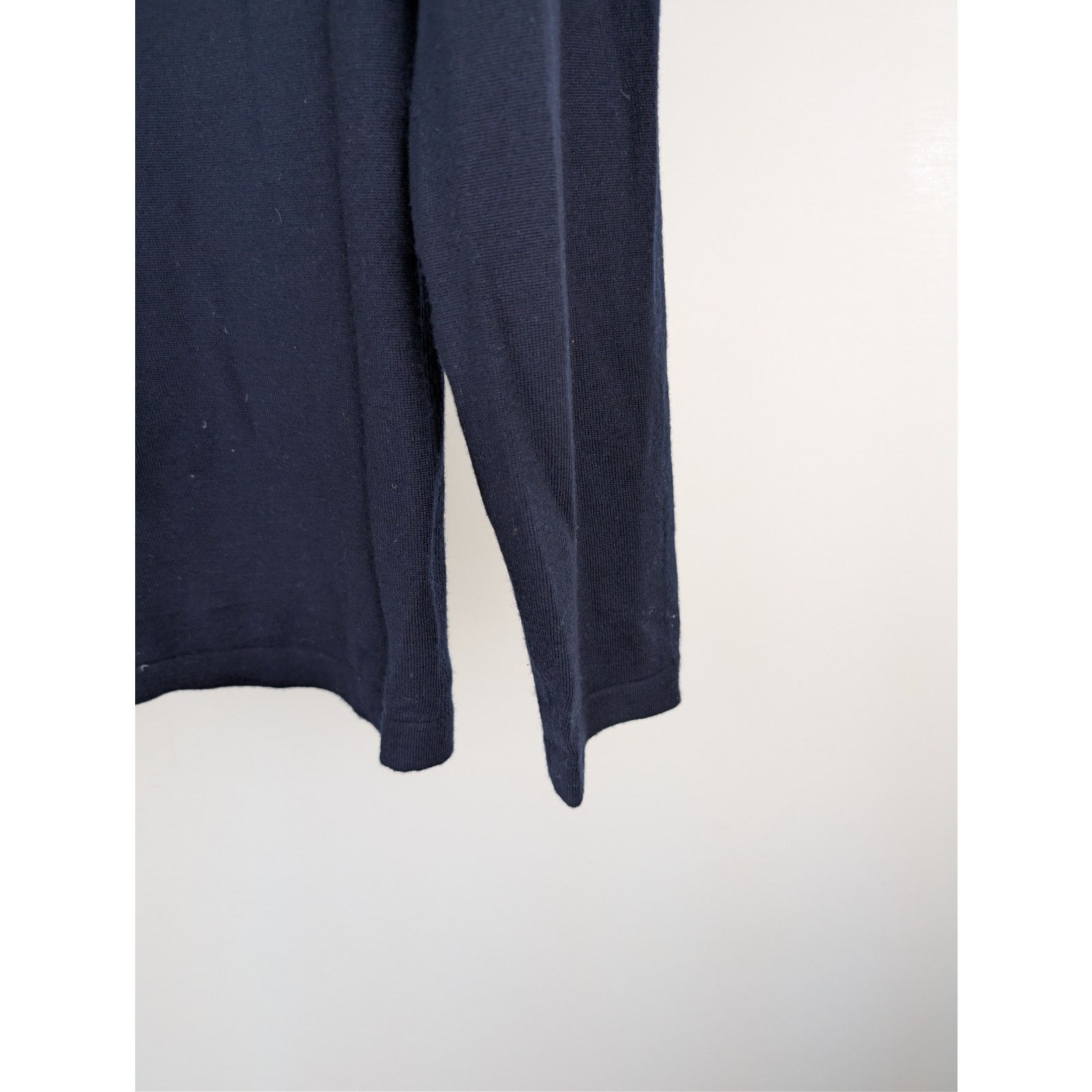 Vince o1rshd1 CC20 Long Sleeve Polo Shirt in Navy Blue Size US S / EU 44-46 / 1 - 14 Thumbnail