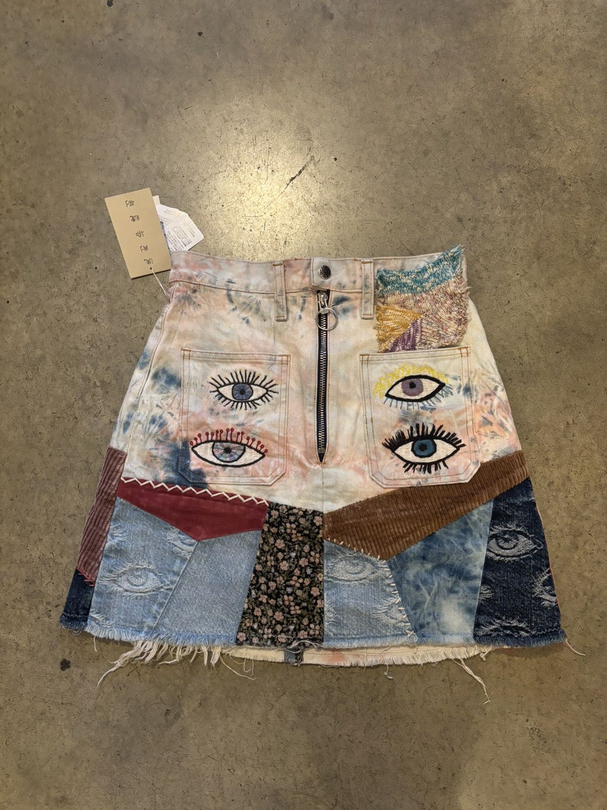 Kapital Kapital koutry mini denim skirt Size 28" / US 6 / IT 42 - 1 Thumbnail