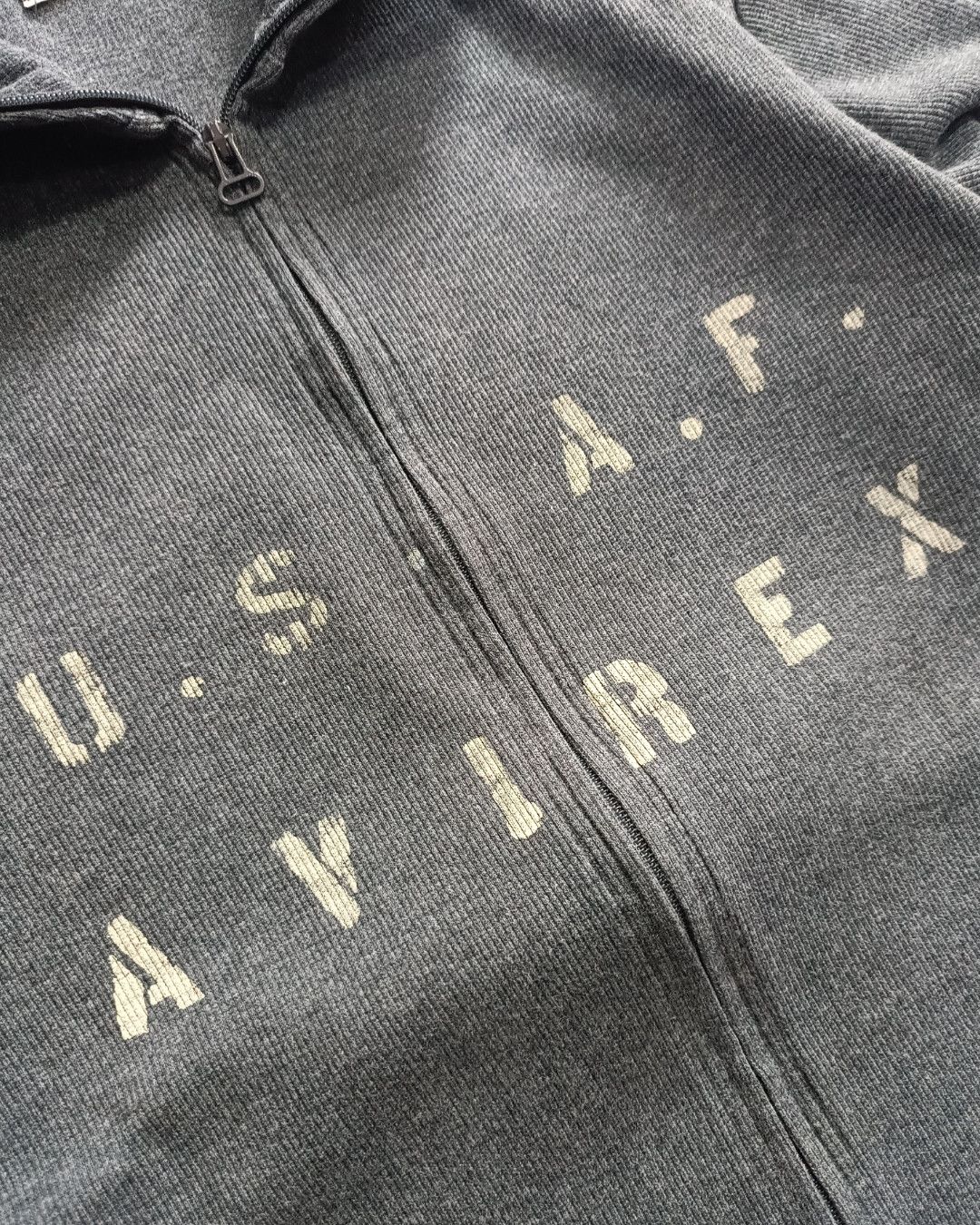 Avirex × Vintage Avirex U.S.A.F Full Zipper Hoodies Size US M / EU 48-50 / 2 - 2 Thumbnail