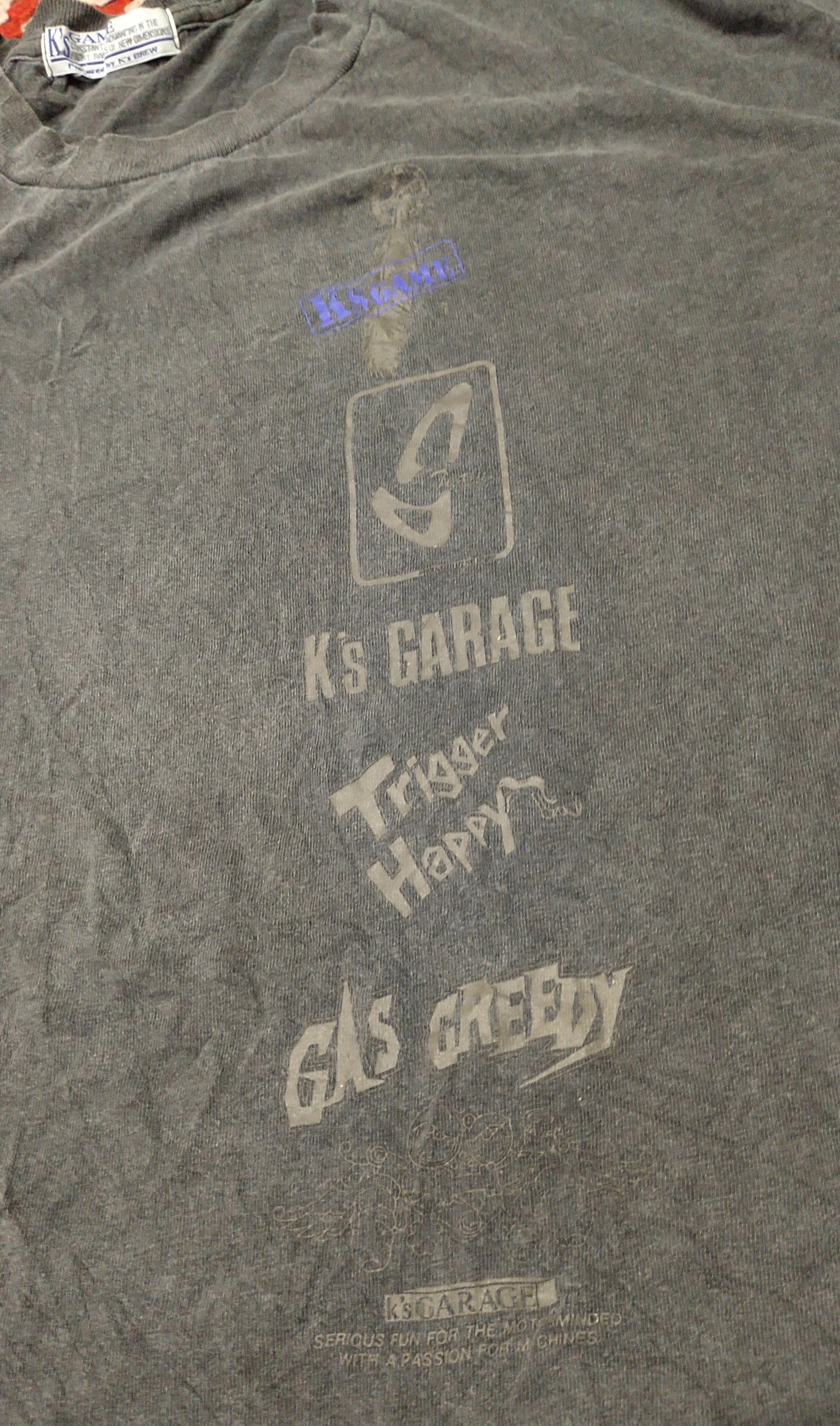 Vintage VINTAGE K'S GAME @ K'S GARAGE Size US XL / EU 56 / 4 - 5 Thumbnail