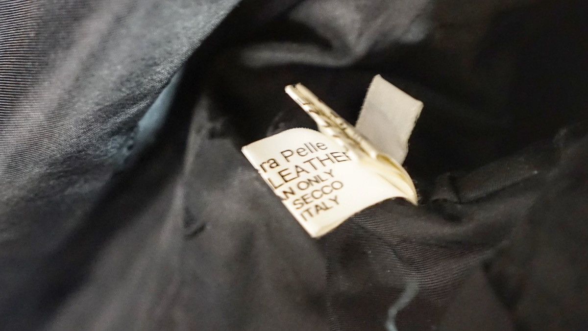 Brioni Brioni Black Perforated Leather Jacket - Size 50 (IT) Size US M / EU 48-50 / 2 - 6 Thumbnail