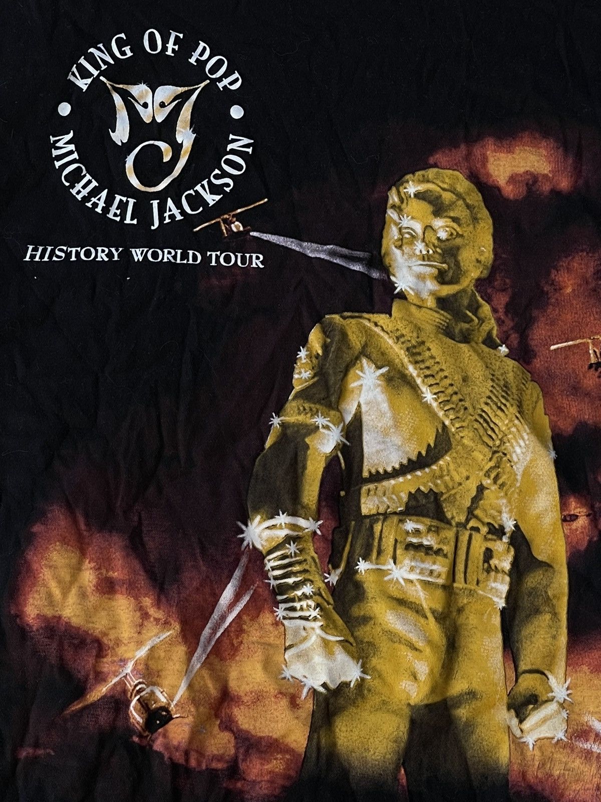 1996 Michael Jackson History world tour triumph vintage tee
