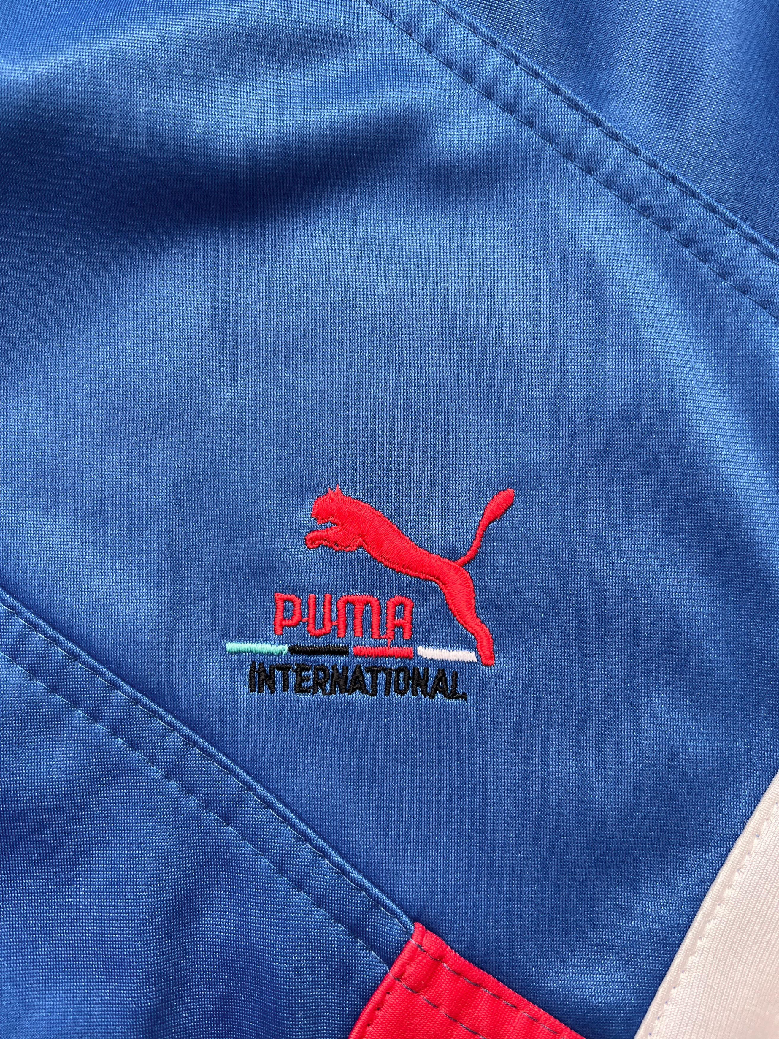 Puma × Vintage Vintage Puma International Track Jacket L/XL 80s 90s Size US L / EU 52-54 / 3 - 17 Thumbnail