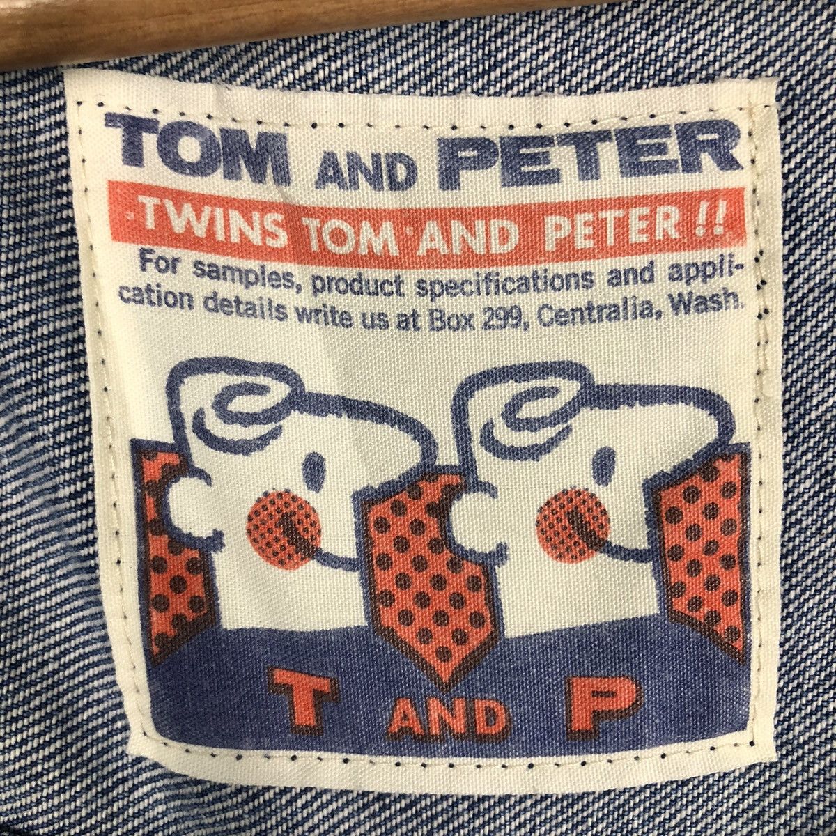 Hysteric Glamour 🔥Vintage Trucker Denim Biker Jacket Tom And Peter Japan Size US M / EU 48-50 / 2 - 17 Thumbnail