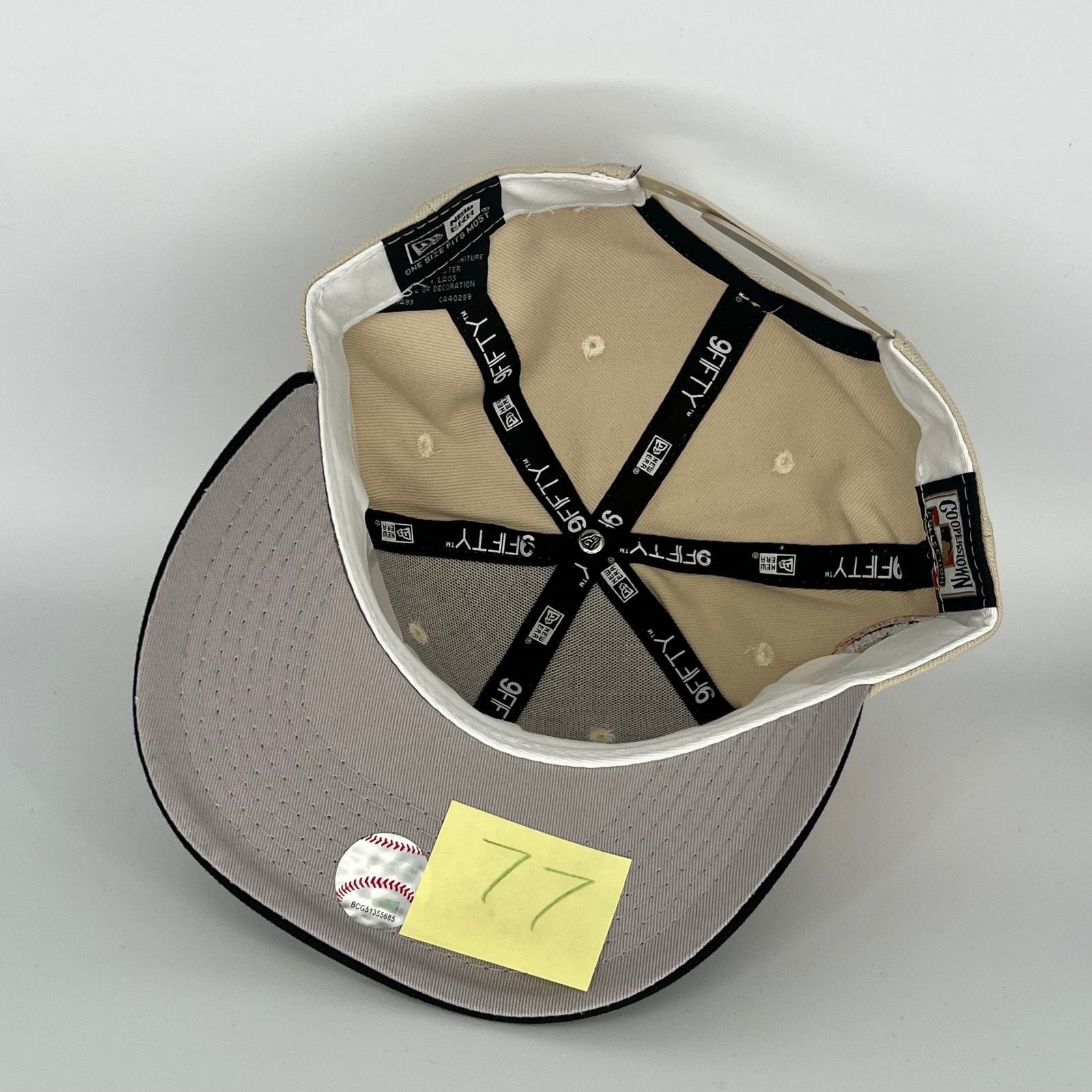 New Era Khaki Black Los Angeles Angels Baseball 50TH Anniversary Size ONE SIZE - 4 Thumbnail
