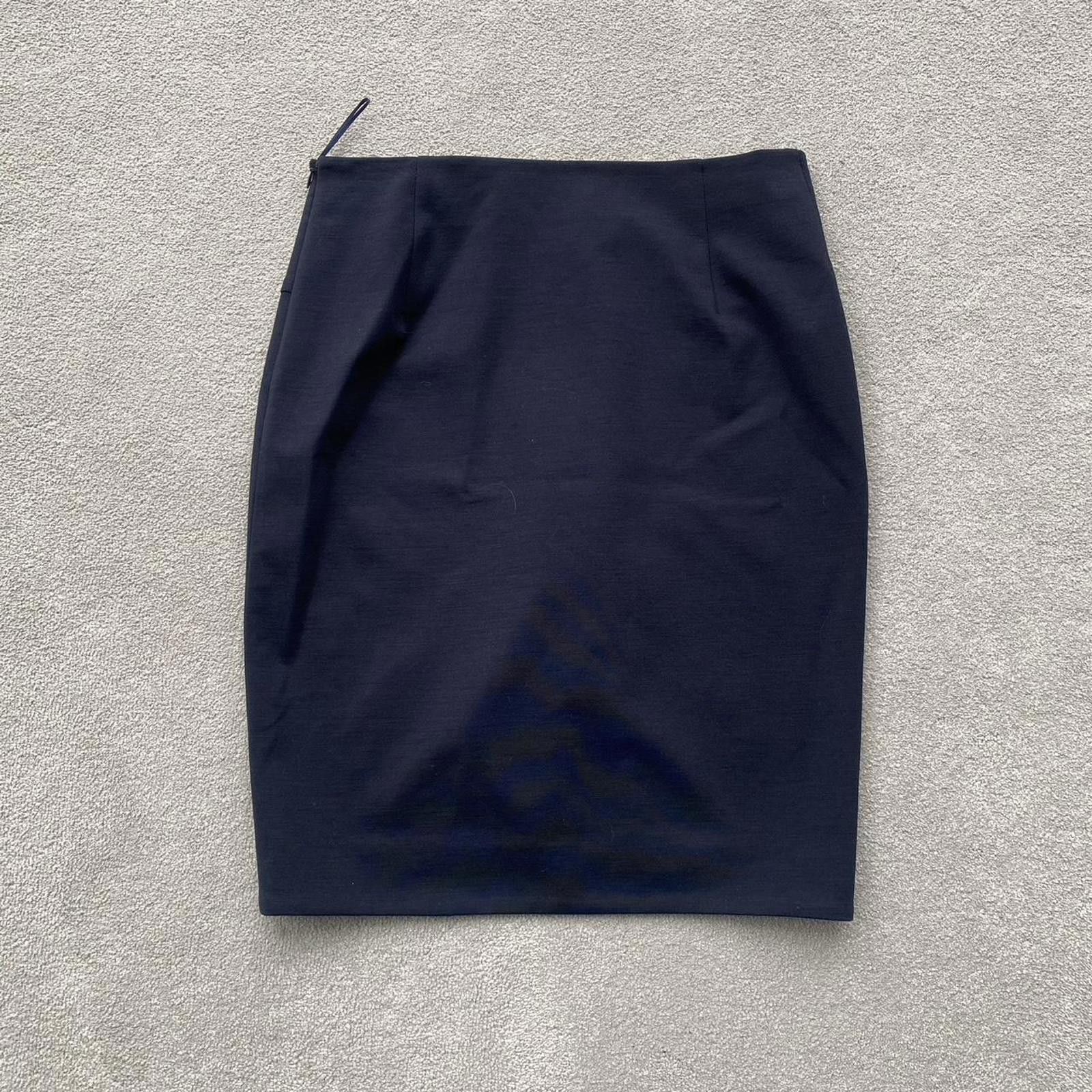 Jil Sander Jil Sander Nylon Wool Blend Midi Skirt Size 26" / US 2 / IT 38 - 4 Thumbnail