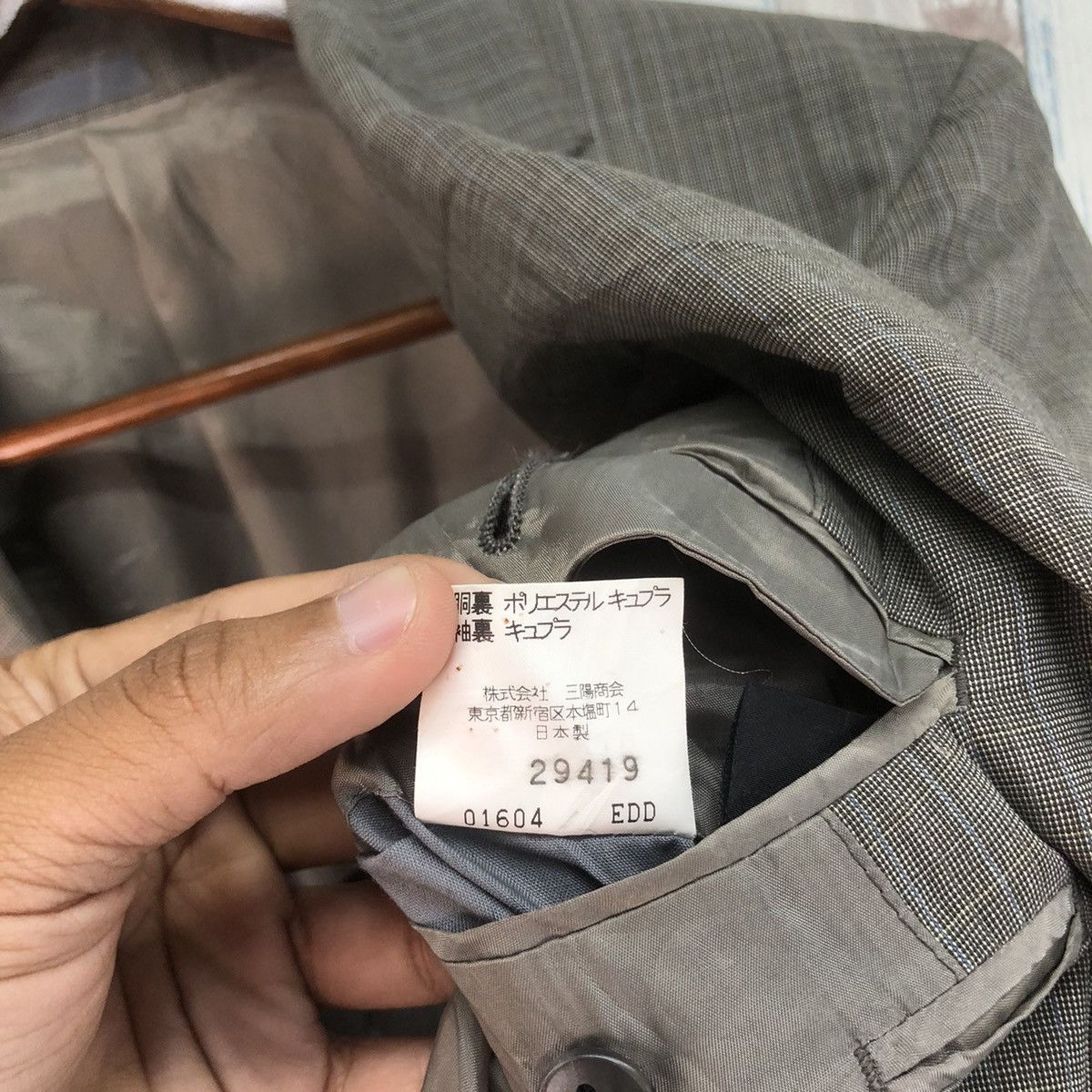 Burberry × Vintage Vintage Burberry London Blazer Size US L / EU 52-54 / 3 - 10 Thumbnail