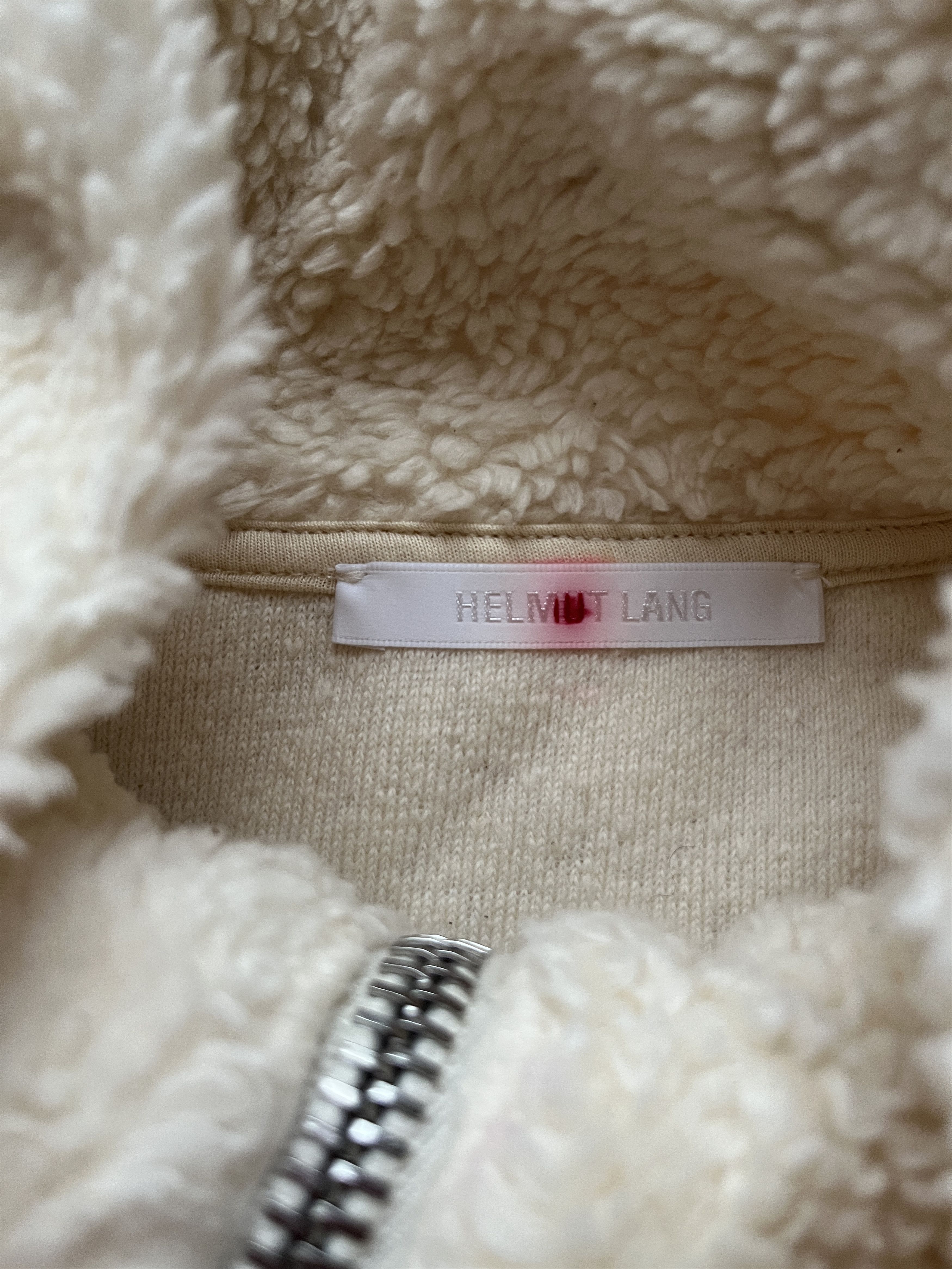 Helmut Lang ⚡️QUICK SALE⚡️Helmut Lang Sample Shaggy Fleece Sweatshirt Size US XS / EU 42 / 0 - 3 Thumbnail
