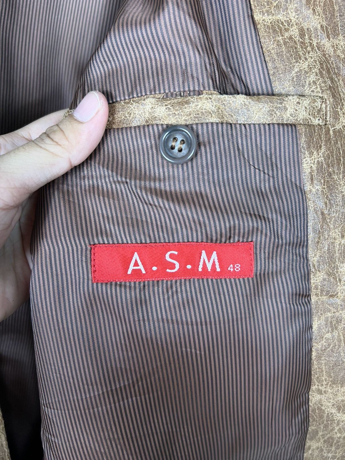 Japanese Brand × Tornado Mart 🔥 ASM MOLESKIN LIGHTHING JACKET Size US S / EU 44-46 / 1 - 13 Thumbnail