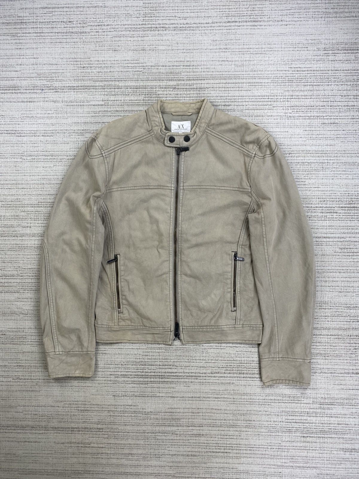 Armani Exchange × Japanese Brand × Vintage Vintage Armani Exchange Casual Jacket Size US M / EU 48-50 / 2 - 1 Thumbnail