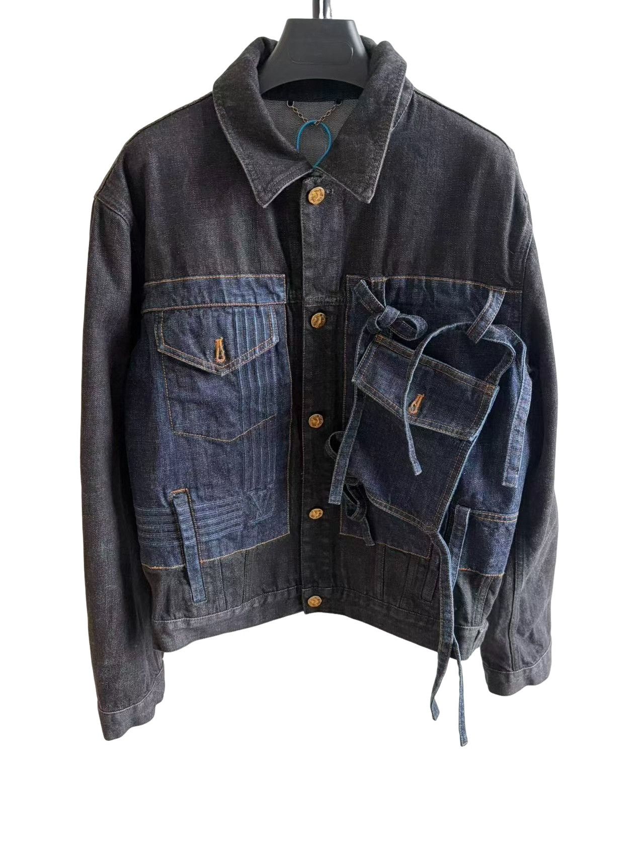Louis Vuitton Louis Vuitton Bow Contrast Denim Jacket 46 Size US S / EU 44-46 / 1 - 1 Thumbnail