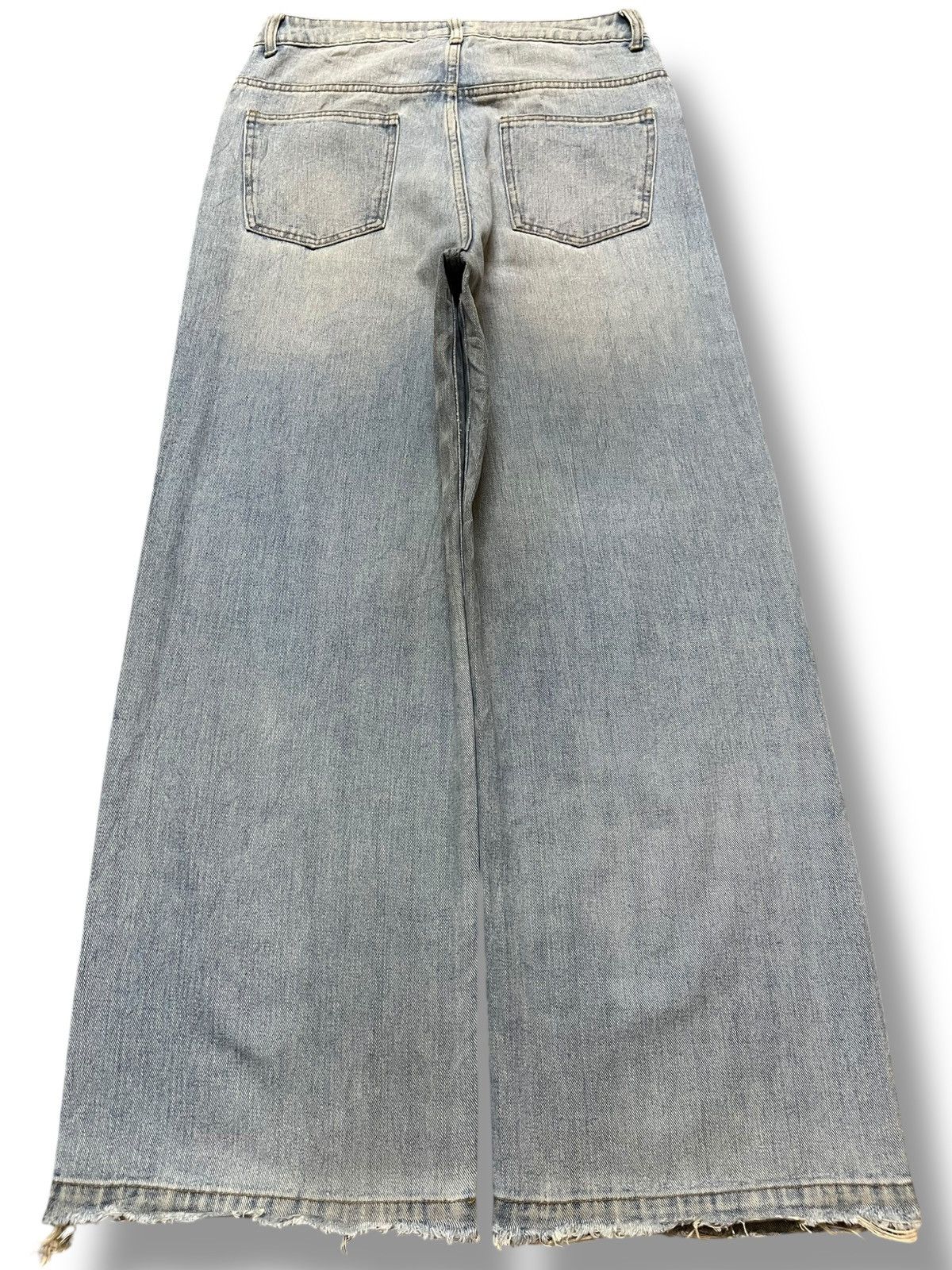 JB Classics Vintage Classic Elf Baggy Wide Leg Skater Oily Denim Size US 30 / EU 46 - 6 Thumbnail