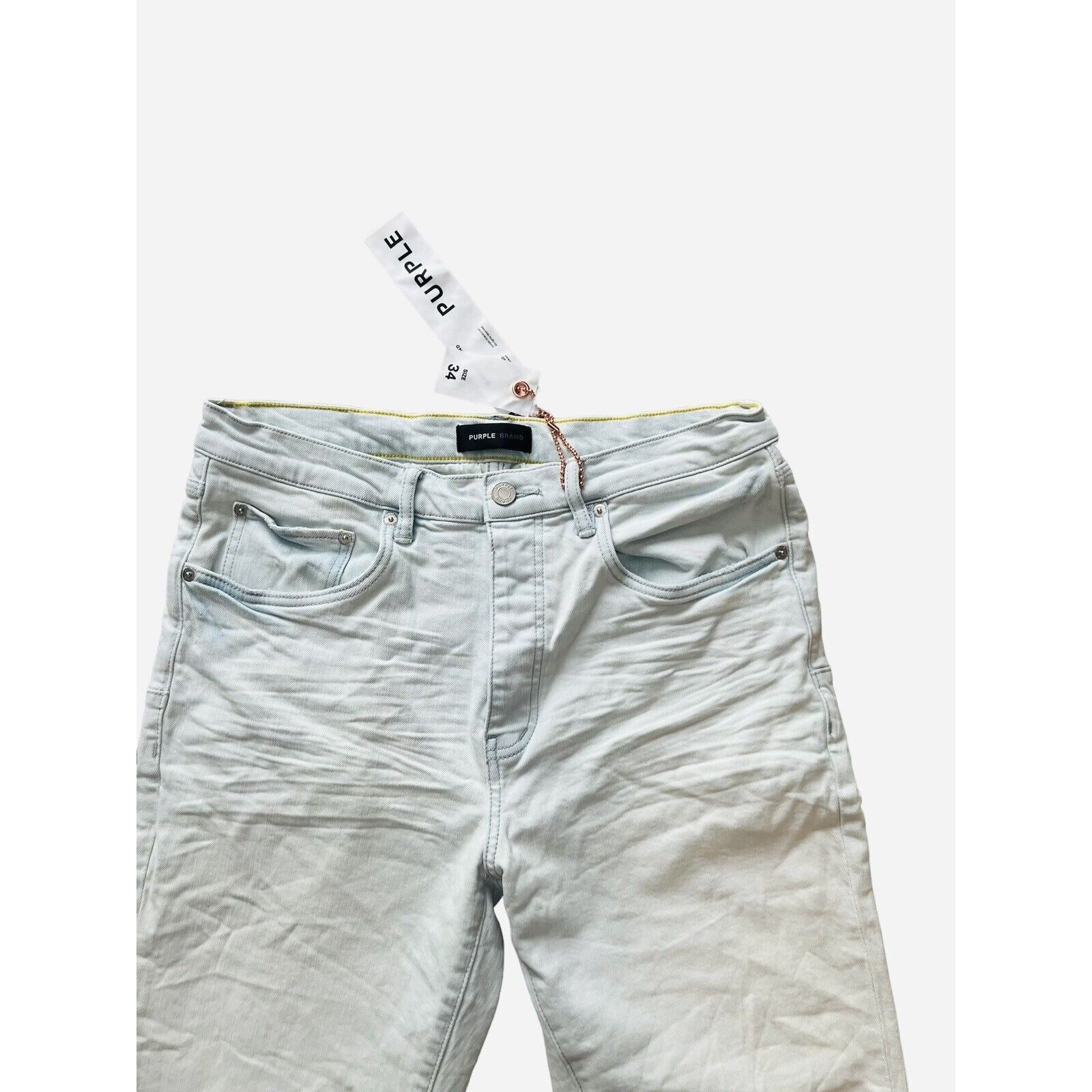 Purple × Purple Brand Purple Brand Jeans Men Straight Blue P005 $265 Size 34/32 Size US 34 / EU 50 - 2 Thumbnail