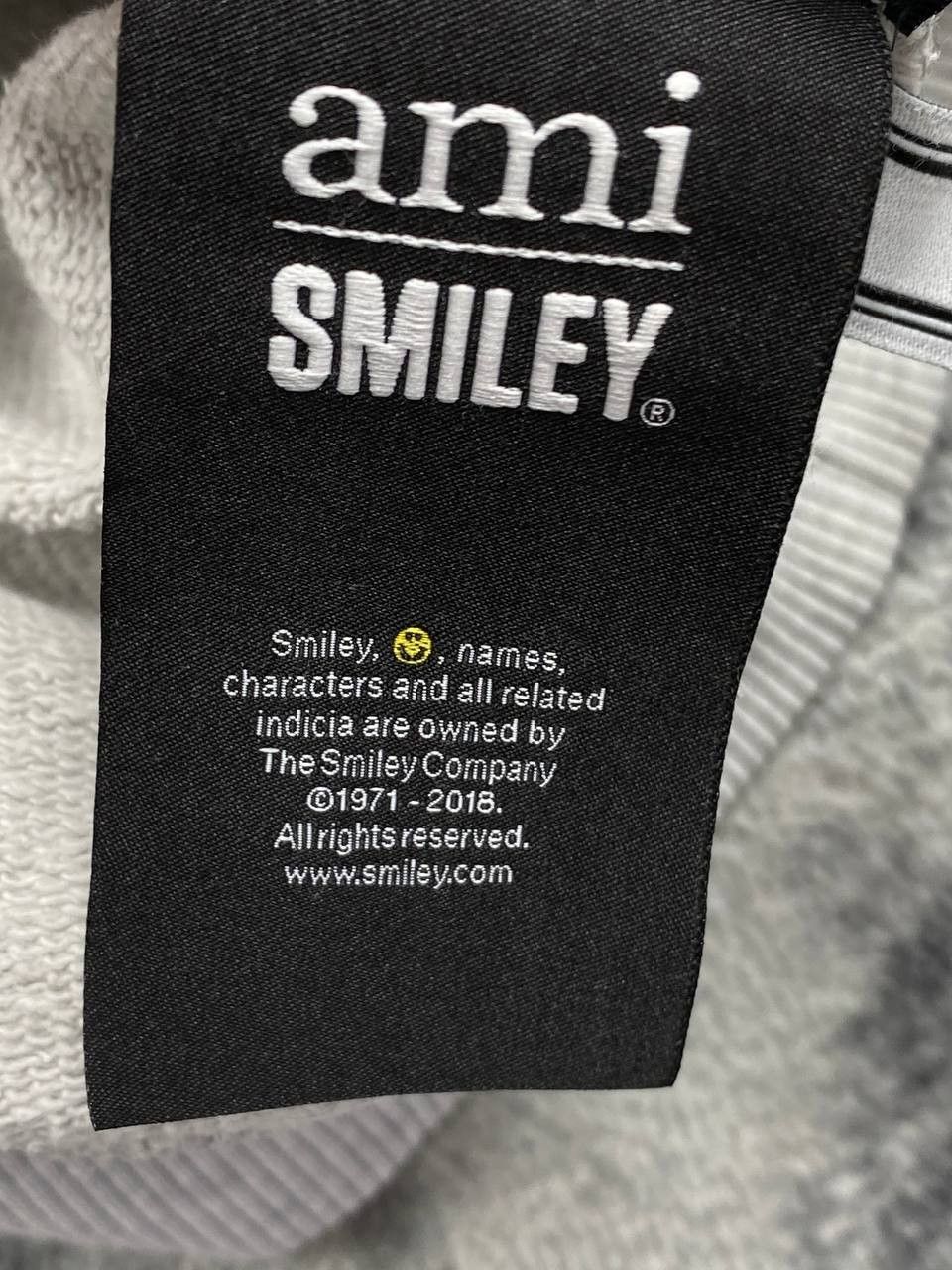AMI AMI x Smiley Sweatshirt Men Size XL Gray Size US XL / EU 56 / 4 - 9 Thumbnail