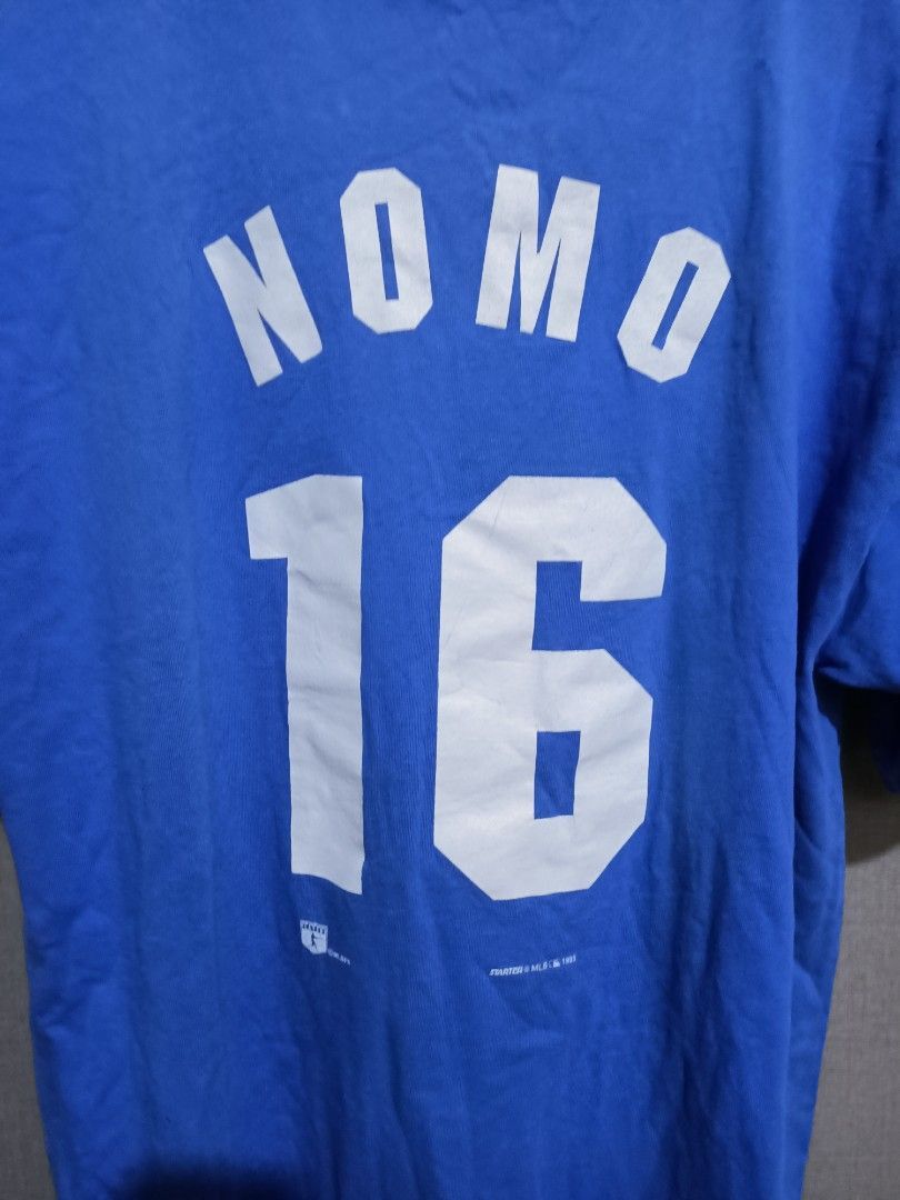 MLB × Starter Vintage mlb x dodgers x nomo x starter shirt Size US L / EU 52-54 / 3 - 5 Thumbnail