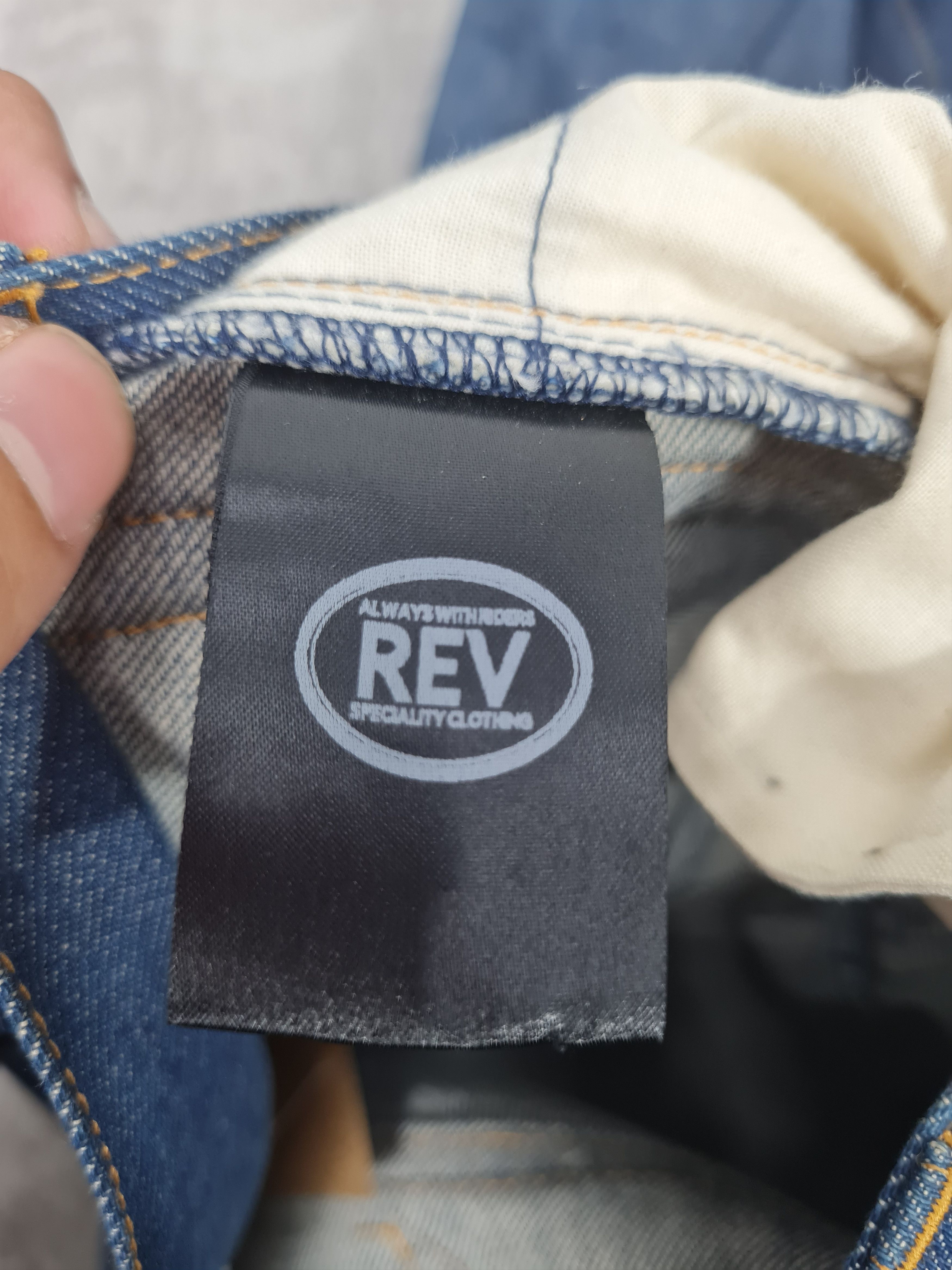 Japanese Brand REV BIKERS Diamond Pocket Riders Slim Fit Jeans 30x31 JB0185 Size US 30 / EU 46 - 11 Thumbnail