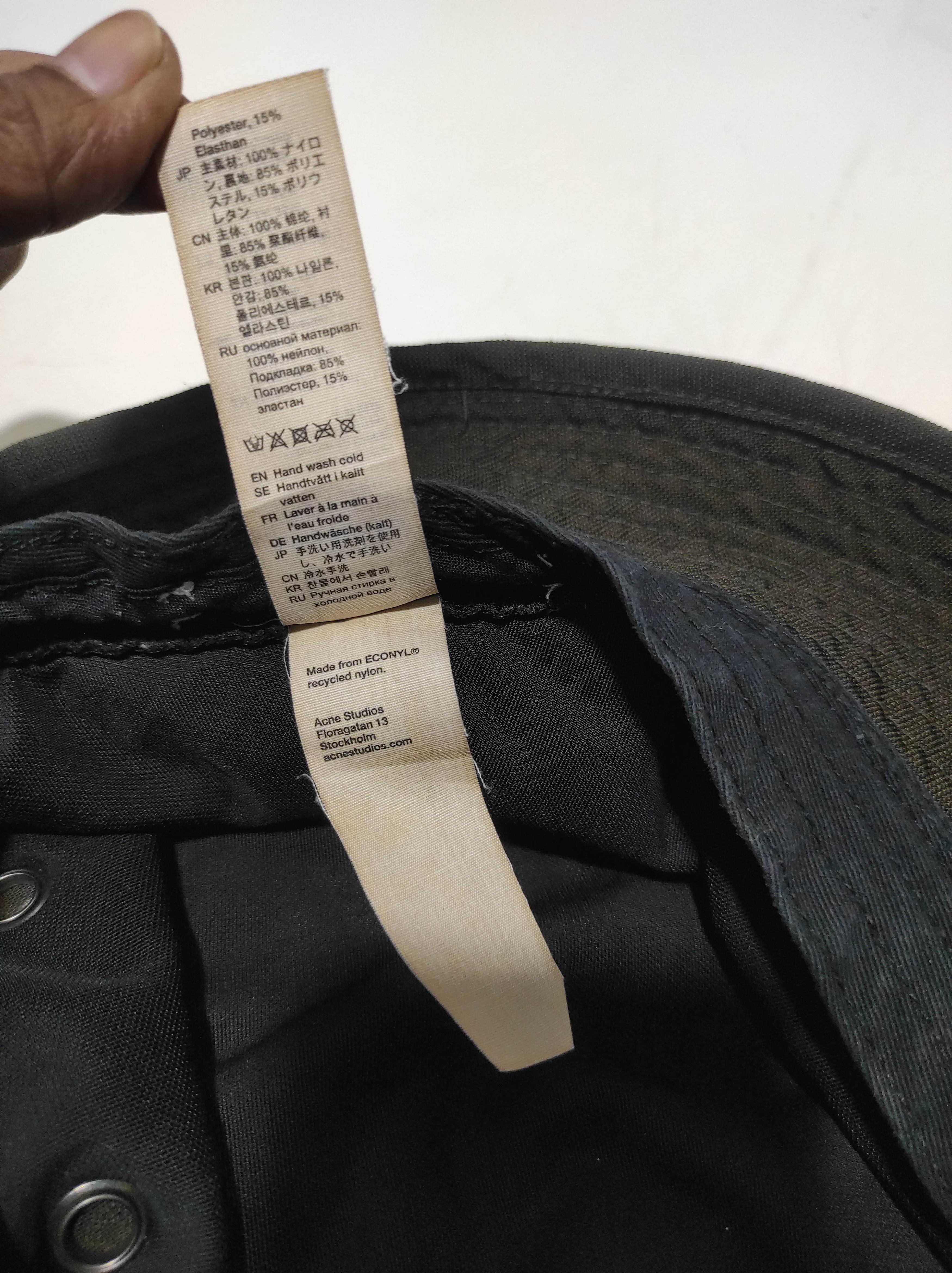 Acne Studios Acne Studios Bucket Hat Size ONE SIZE - 12 Thumbnail
