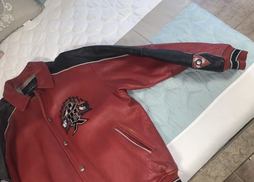 Avirex Avirex Leather jacket (special edition) *vintage* Red/black Size US XXL / EU 58 / 5 - 2 Thumbnail