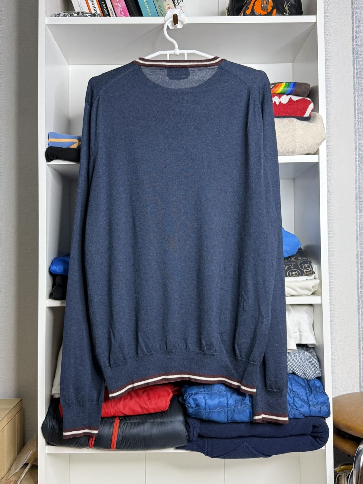 Hermes Hermes Cashmere and Silk Mens sweater size XXL Size US XXL / EU 58 / 5 - 12 Thumbnail