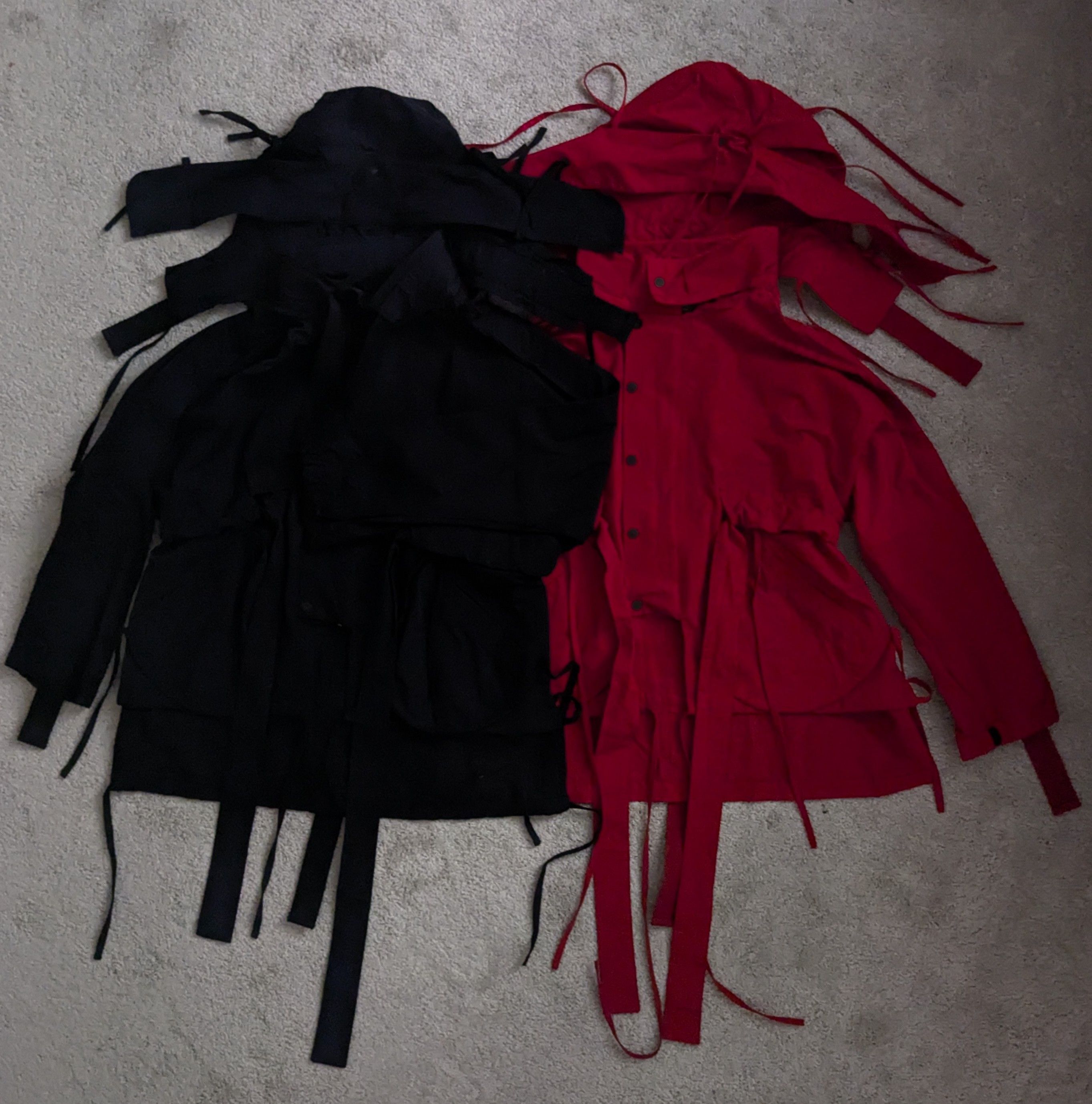 Craig Green AW2015 Parachute Jacket Navy & Red Size US XS / EU 42 / 0 - 1 Thumbnail
