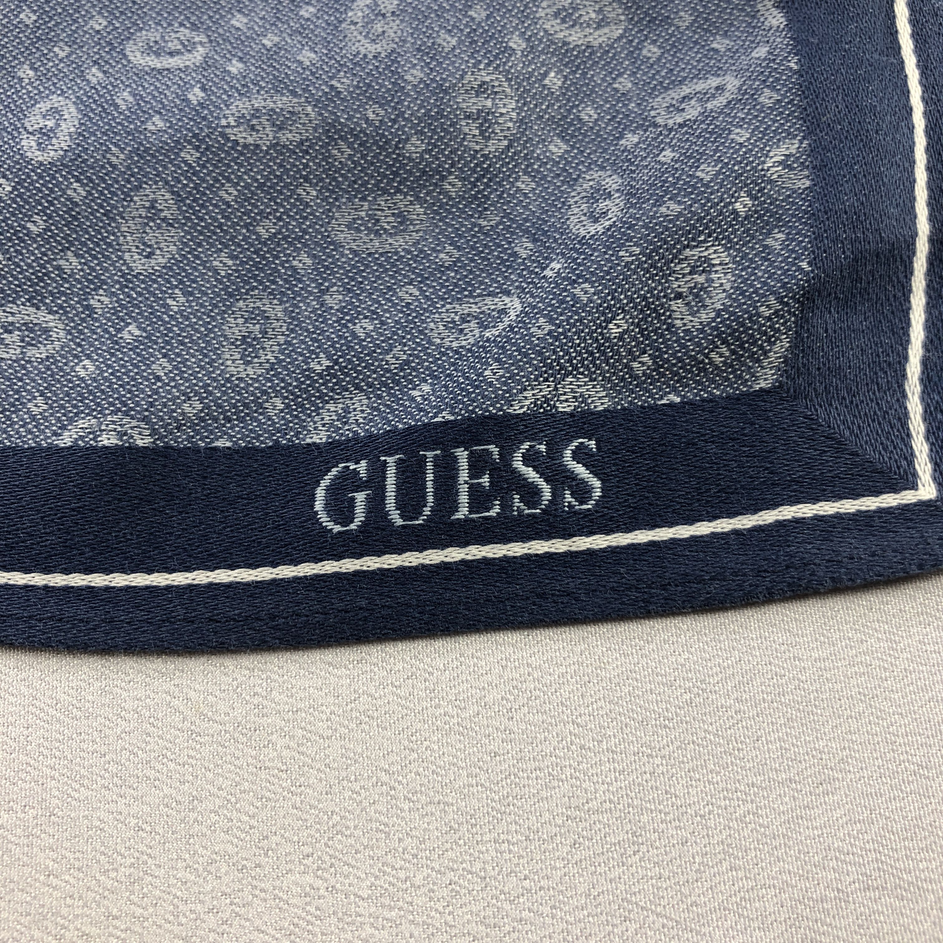 Guess × Vintage Guess Monogram Handkerchief Neckerchief Bandana H2500 Size ONE SIZE - 3 Thumbnail