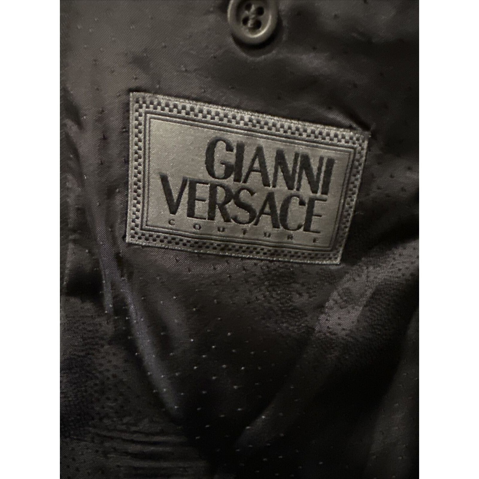 Versace Gianni Versace Men's wool Blazer Sport Coat US46/56 Eu Size 46R - 4 Thumbnail