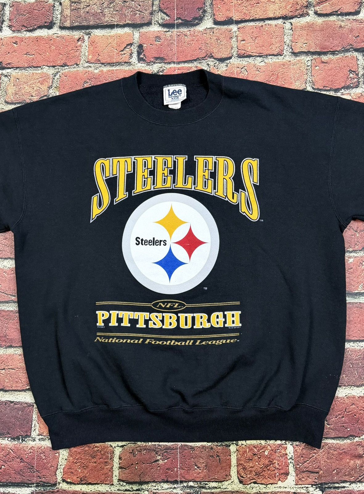 NFL Vintage Pittsburgh Steelers Sweatshirt Lee Sports USA 1997 Size US XXL / EU 58 / 5 - 3 Thumbnail