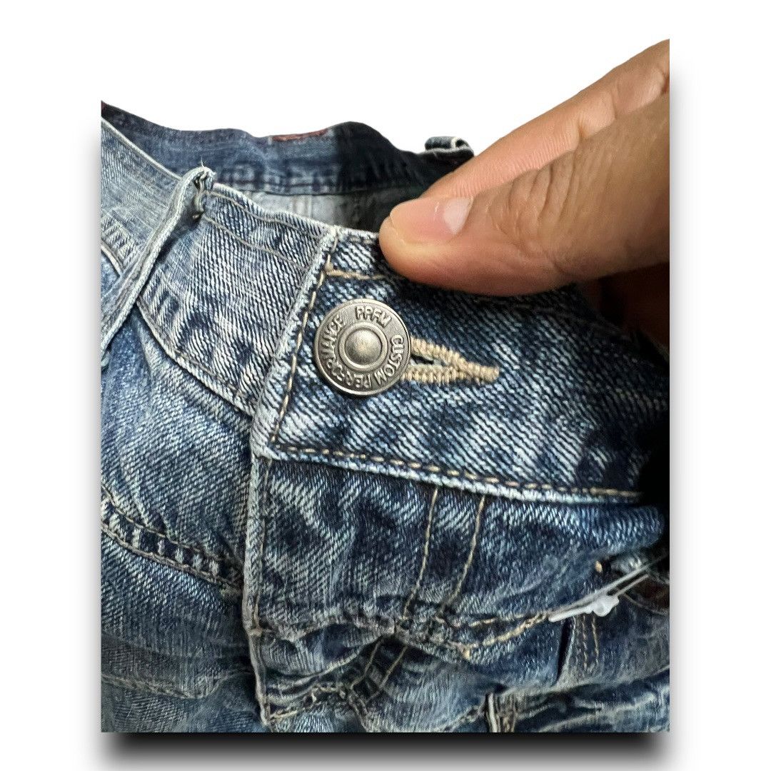 Japanese Brand × PPFM PPFM DISTRESSED DENIM JAPANESE BRAND JEANS Size US 33 - 11 Thumbnail