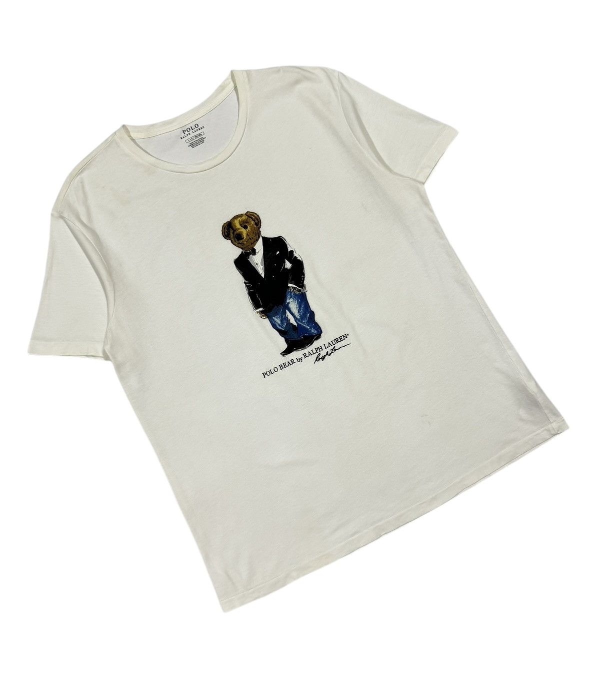 Polo Ralph Lauren × RRL Ralph Lauren Polo Ralph Lauren By Polo Bear Tee Size US L / EU 52-54 / 3 - 5 Thumbnail