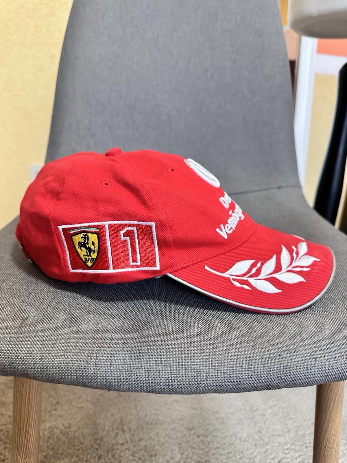 Ferrari Michael Schumacher Ferrari F1 Formula 1 One Cap Vintage Size ONE SIZE - 3 Thumbnail