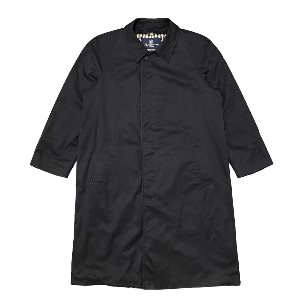 Aquascutum Vintage Aquascuntum London Trench Coat Checkered Size US L / EU 52-54 / 3 - 2 Thumbnail