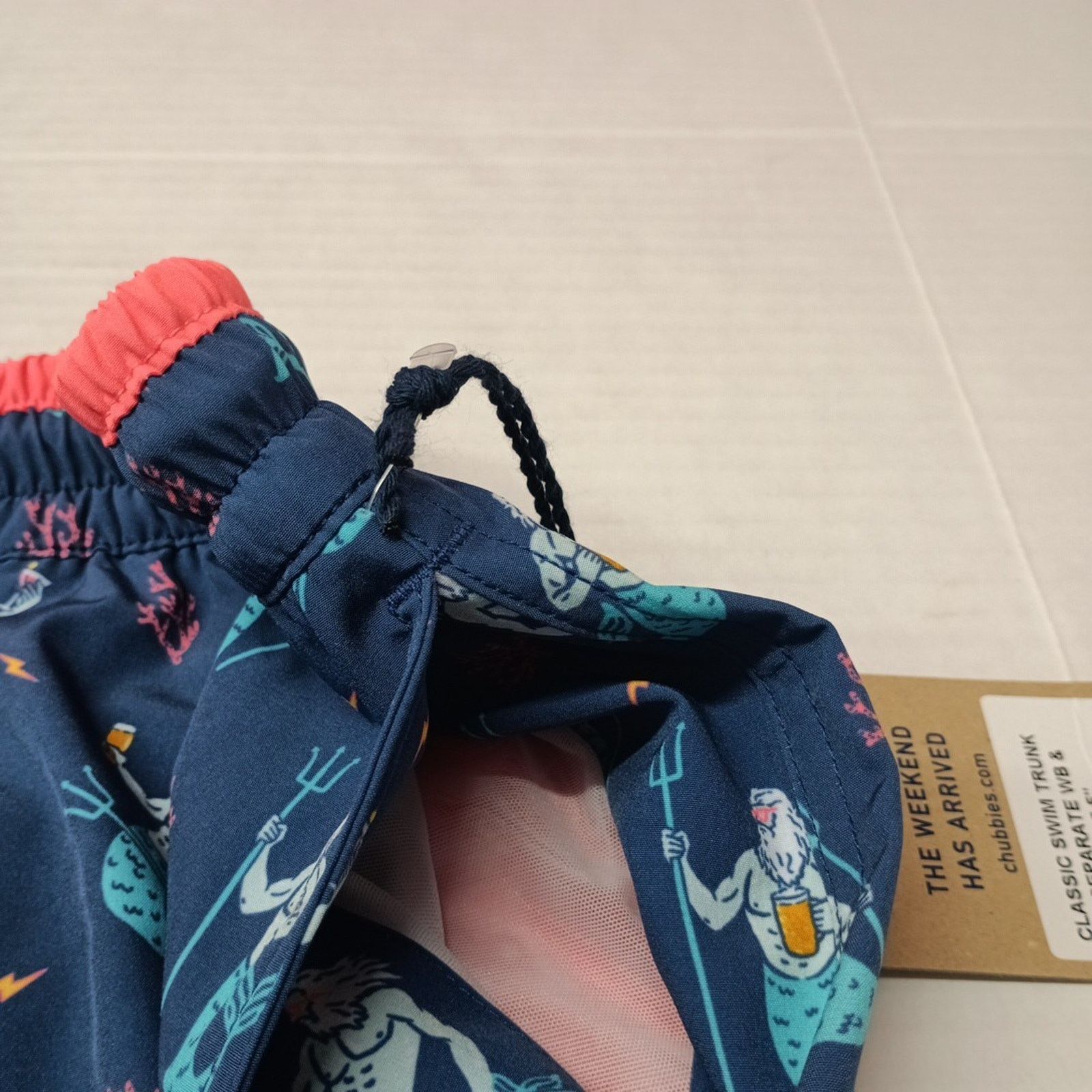 Chubbies Chubbies Men's The Triton The Sea Swim Trunks Size M 5.5 Ins Size US 28 / EU 44 - 4 Thumbnail