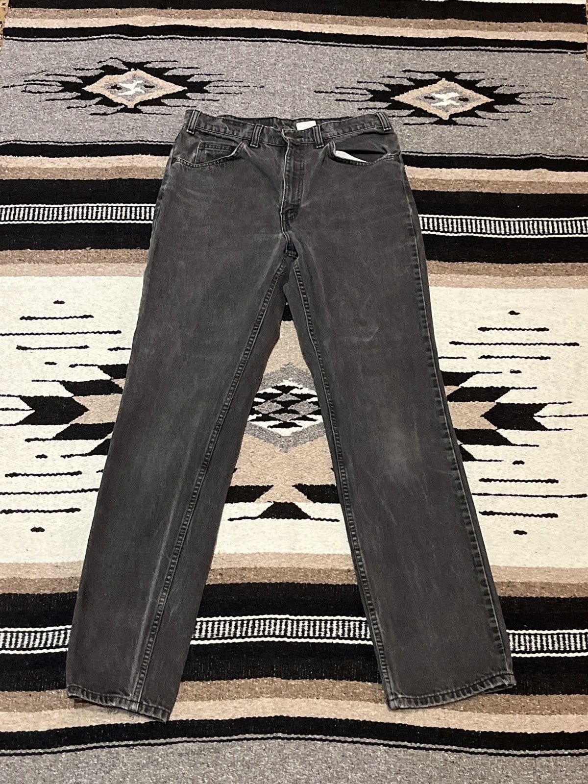 Levi’s 619 Orange Tab Washed Black
