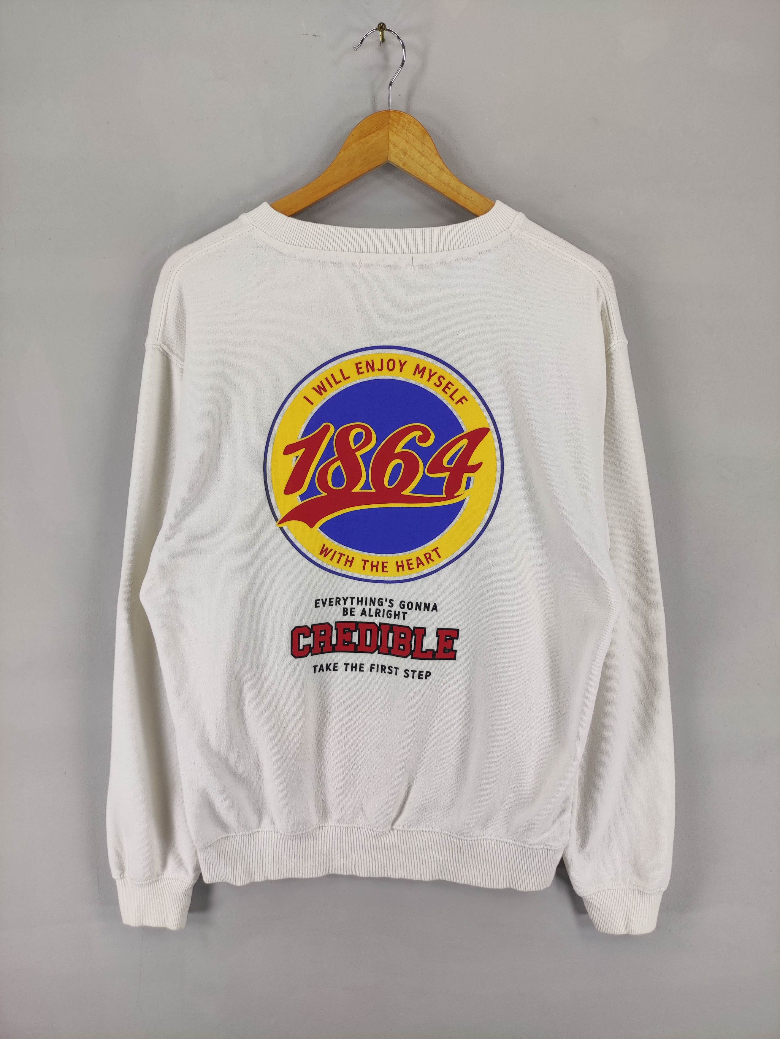 Japanese Brand Vintage Japanese Brand Wego Sweatshirt Jumper Big Logo Size US L / EU 52-54 / 3 - 1 Thumbnail