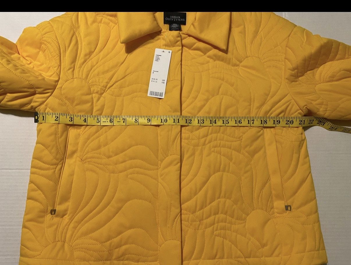 Urban Outfitters Urban Outfitters Yellow Fun Puffer Quilted Jacket NWT-SMALL Size S / US 4 / IT 40 - 11 Thumbnail
