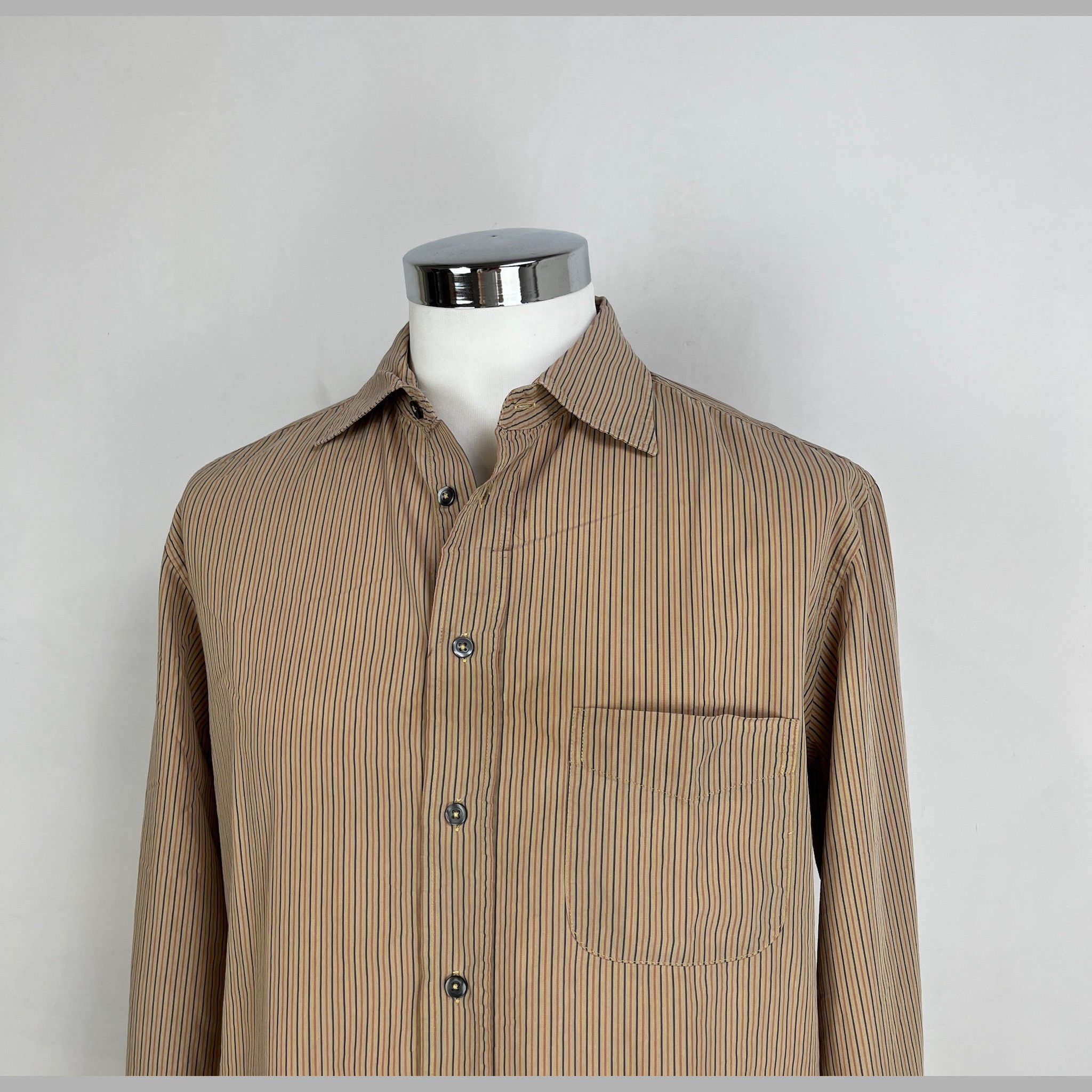 C.P. Company Camicia CP Company A righe Y2K – Taglia 4 Size US XL / EU 56 / 4 - 5 Thumbnail