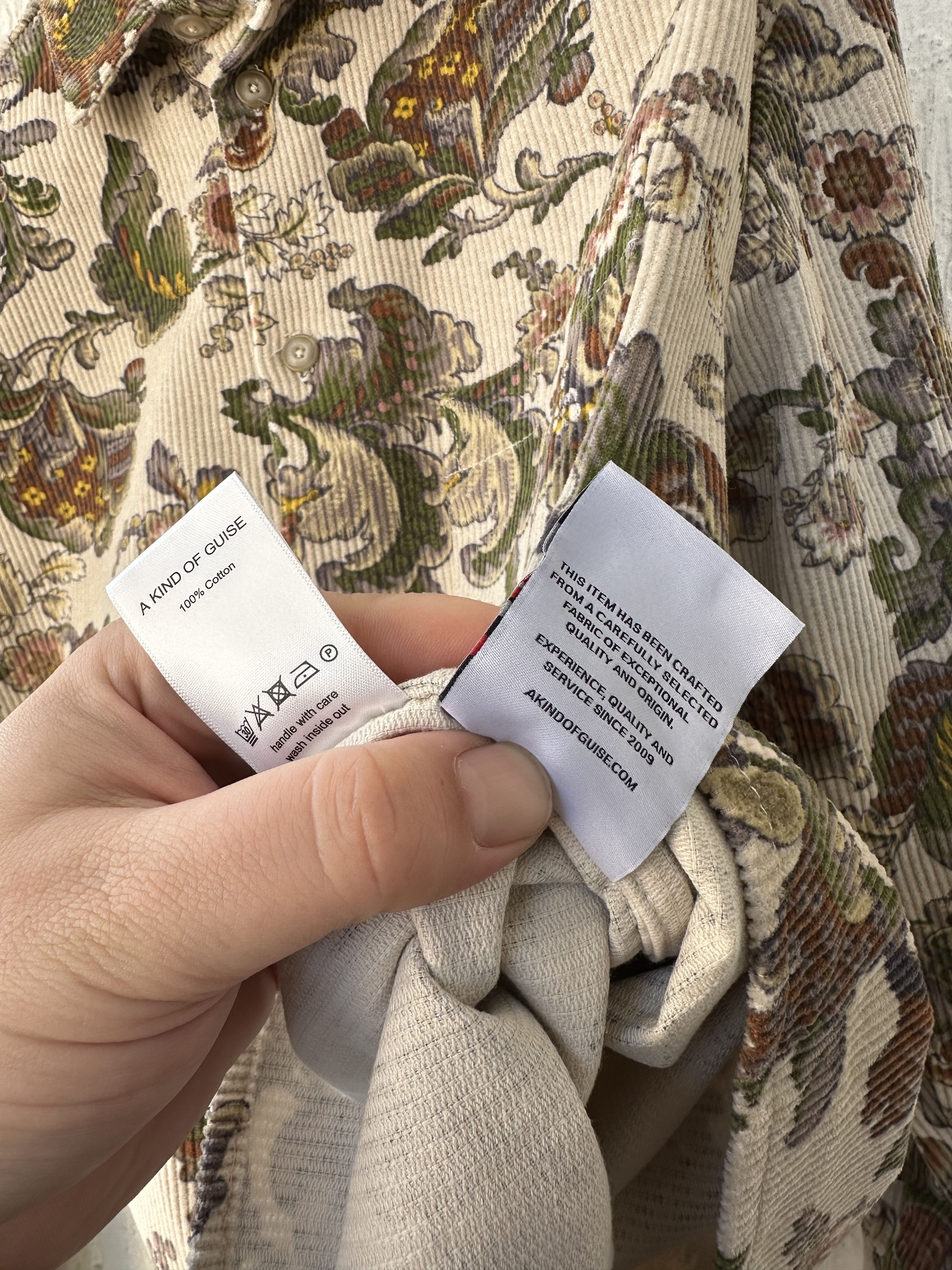 A Kind Of Guise AW23 Gusto floral shirt Size US XS / EU 42 / 0 - 7 Thumbnail