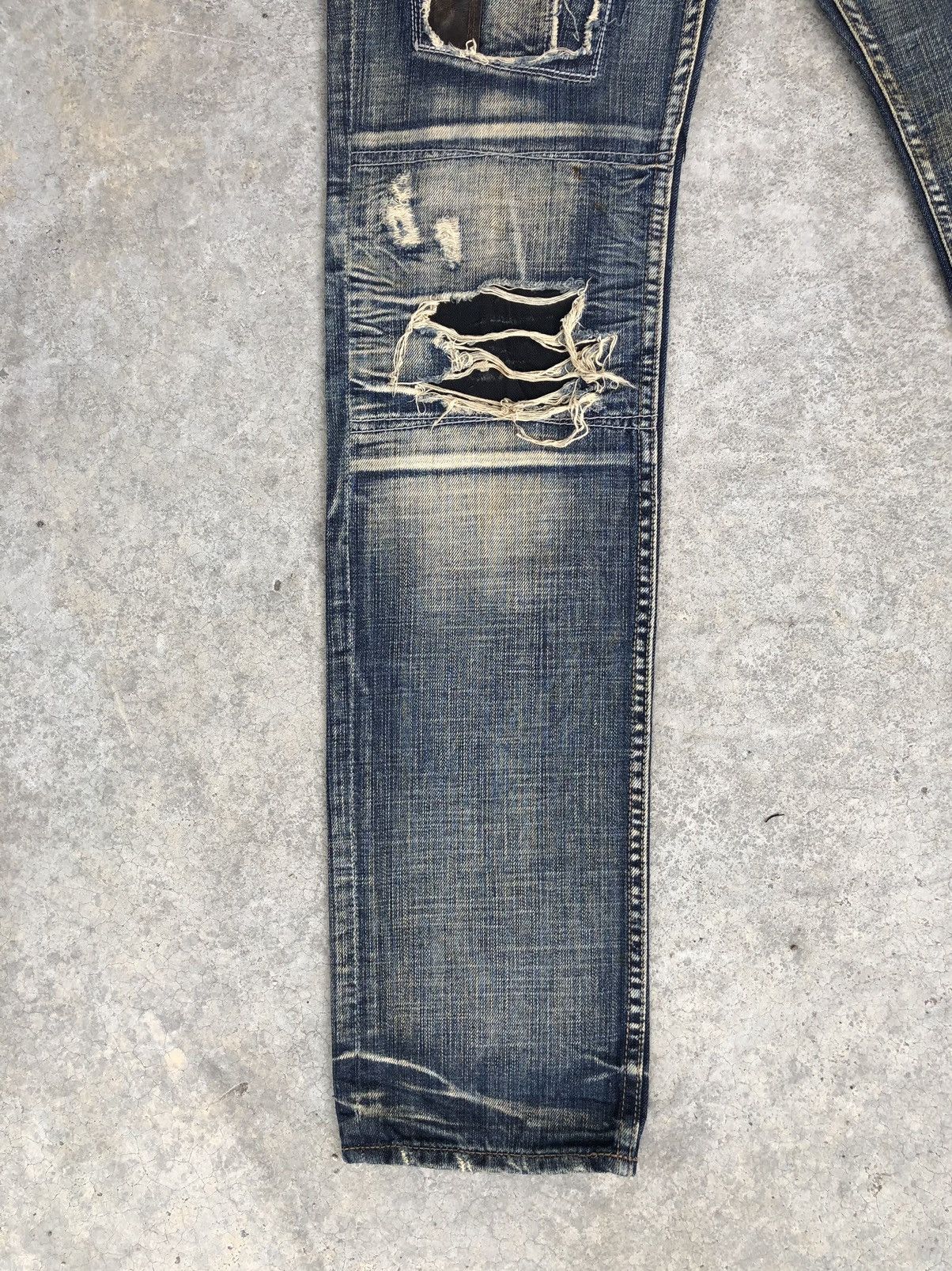Who Decides War Japanese Difference Rupert Distressed Jeans ppfm style Size US 32 / EU 48 - 6 Thumbnail