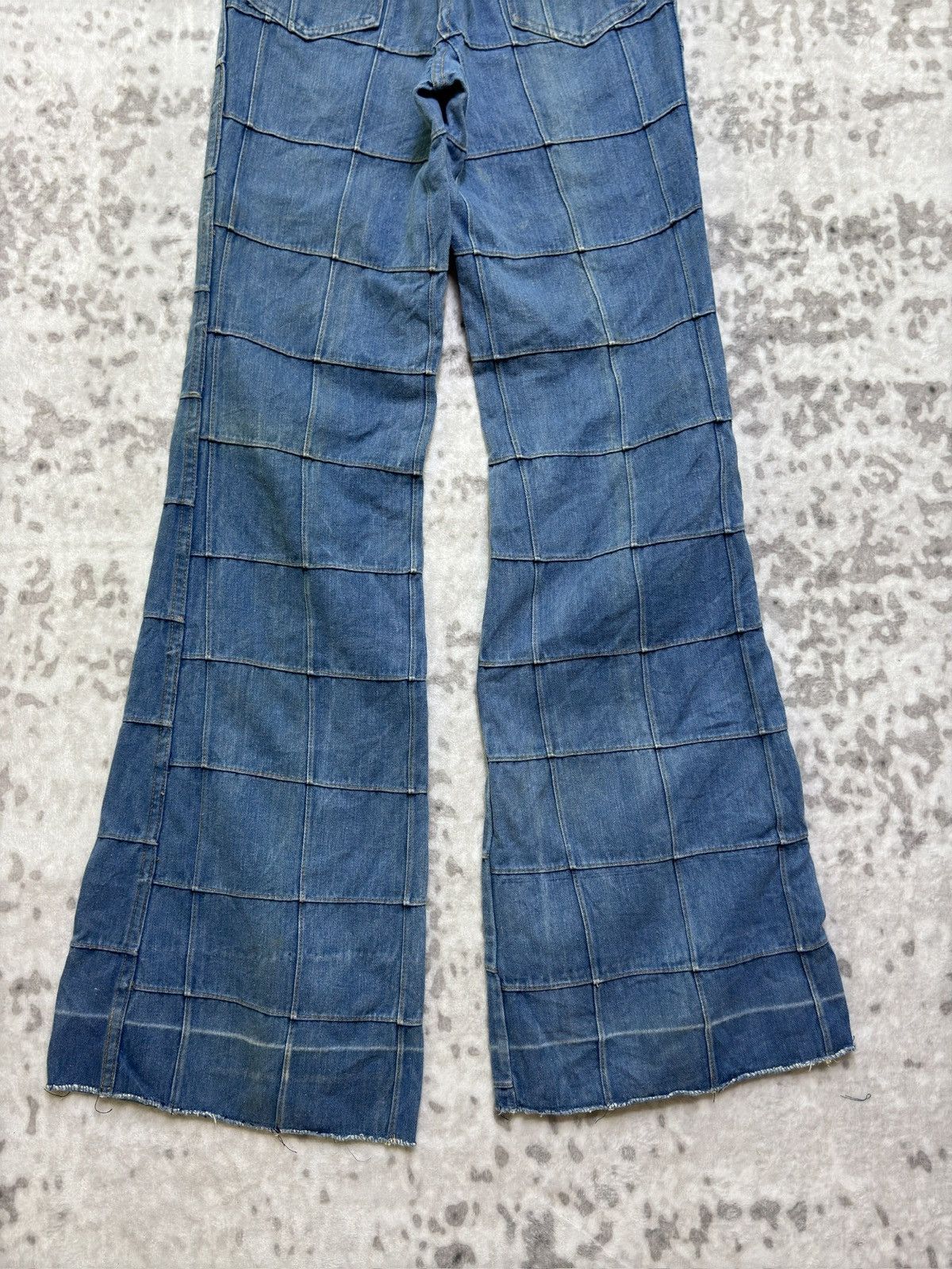 Hysteric Glamour Vintage Brittania Sportswear Reconstructed Flare Wide Leg Size US 28 / EU 44 - 13 Thumbnail