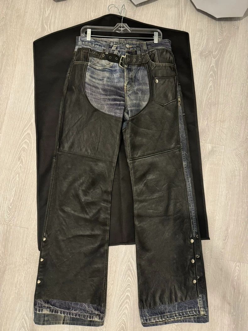 Acne Studios Acne Studios 3D Printed Denim Pants-dmc Size US 34 / EU 50 - 1 Thumbnail
