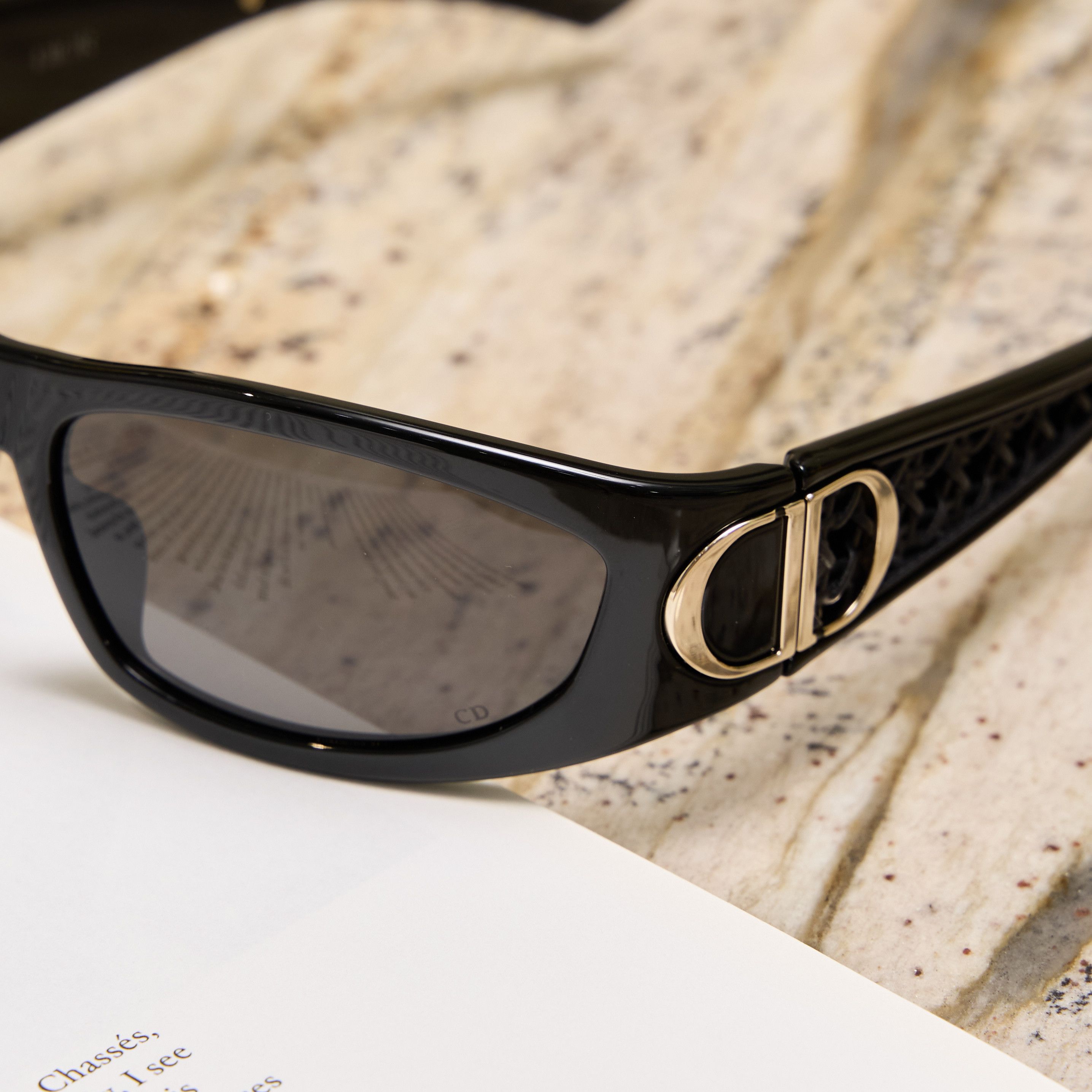 Chanel DIOR VeryDior S3I 10A0 Sunglasses BLACK Size ONE SIZE - 3 Thumbnail