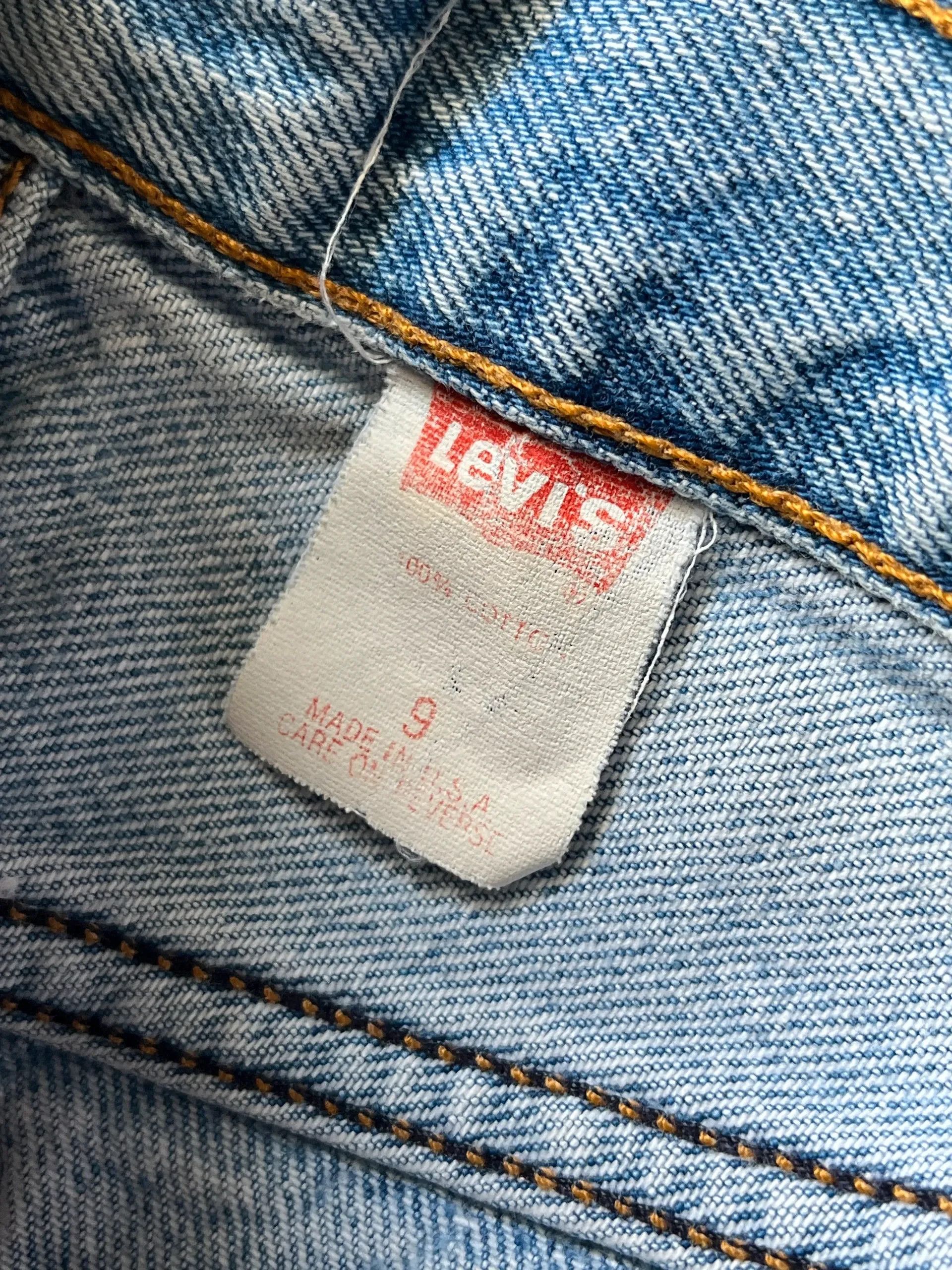 Levi's Levi’s Made in USA Denim Jeans Hight Waist Vintage 1990’s Size 28" / US 6 / IT 42 - 3 Thumbnail