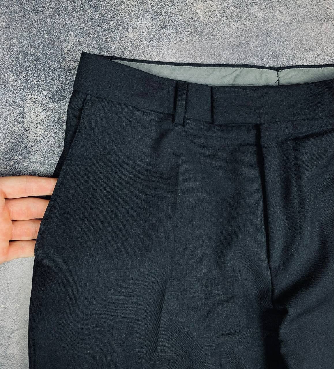 Hugo Boss Hugo Boss Men’s Dress Pants Size 48 32R Black Tailored Size US 32 / EU 48 - 5 Thumbnail
