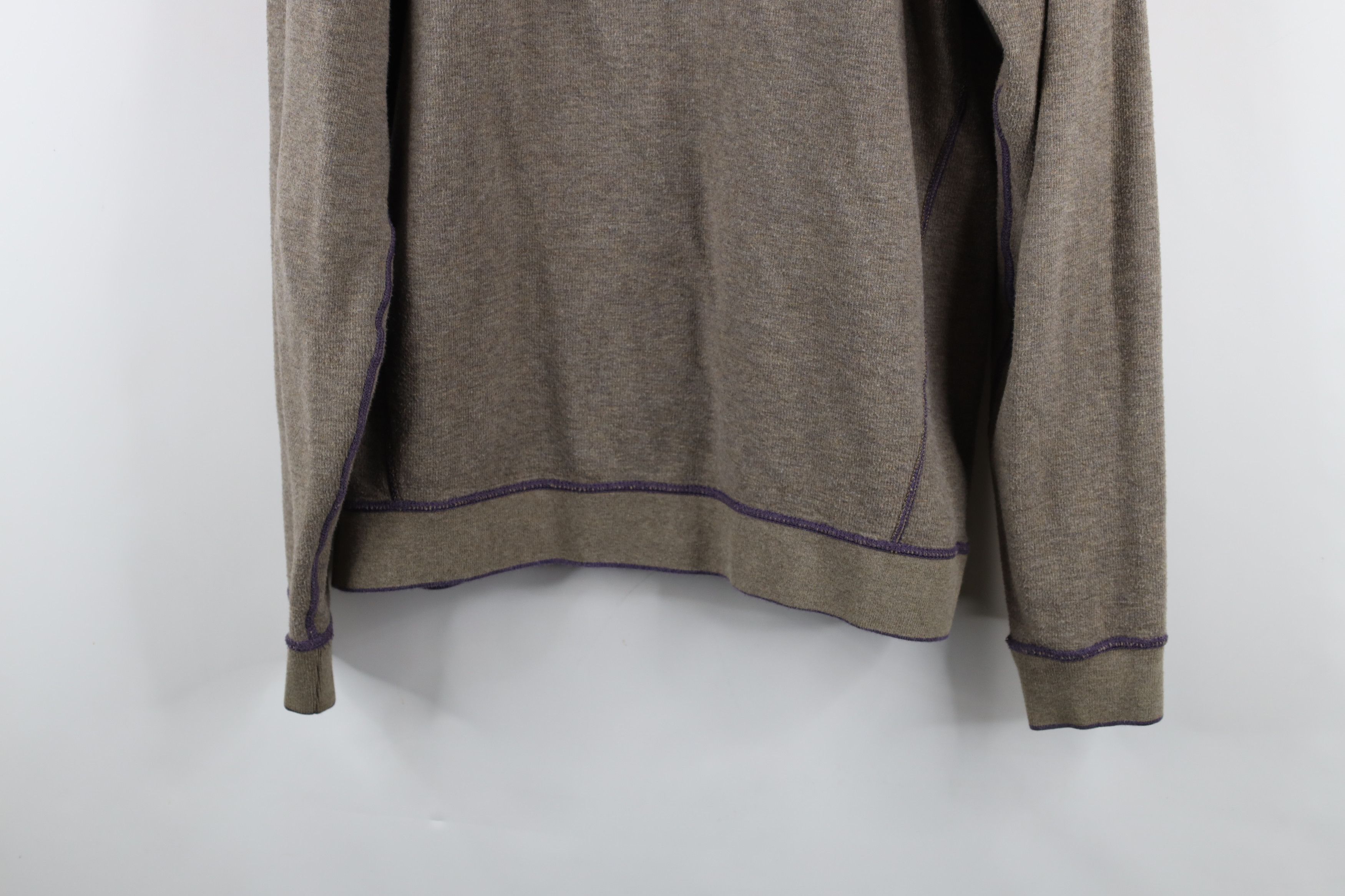 Tommy Bahama × Vintage Vintage Tommy Bahama Reversible Ribbed Knit Half Zip Sweater Size US L / EU 52-54 / 3 - 10 Thumbnail