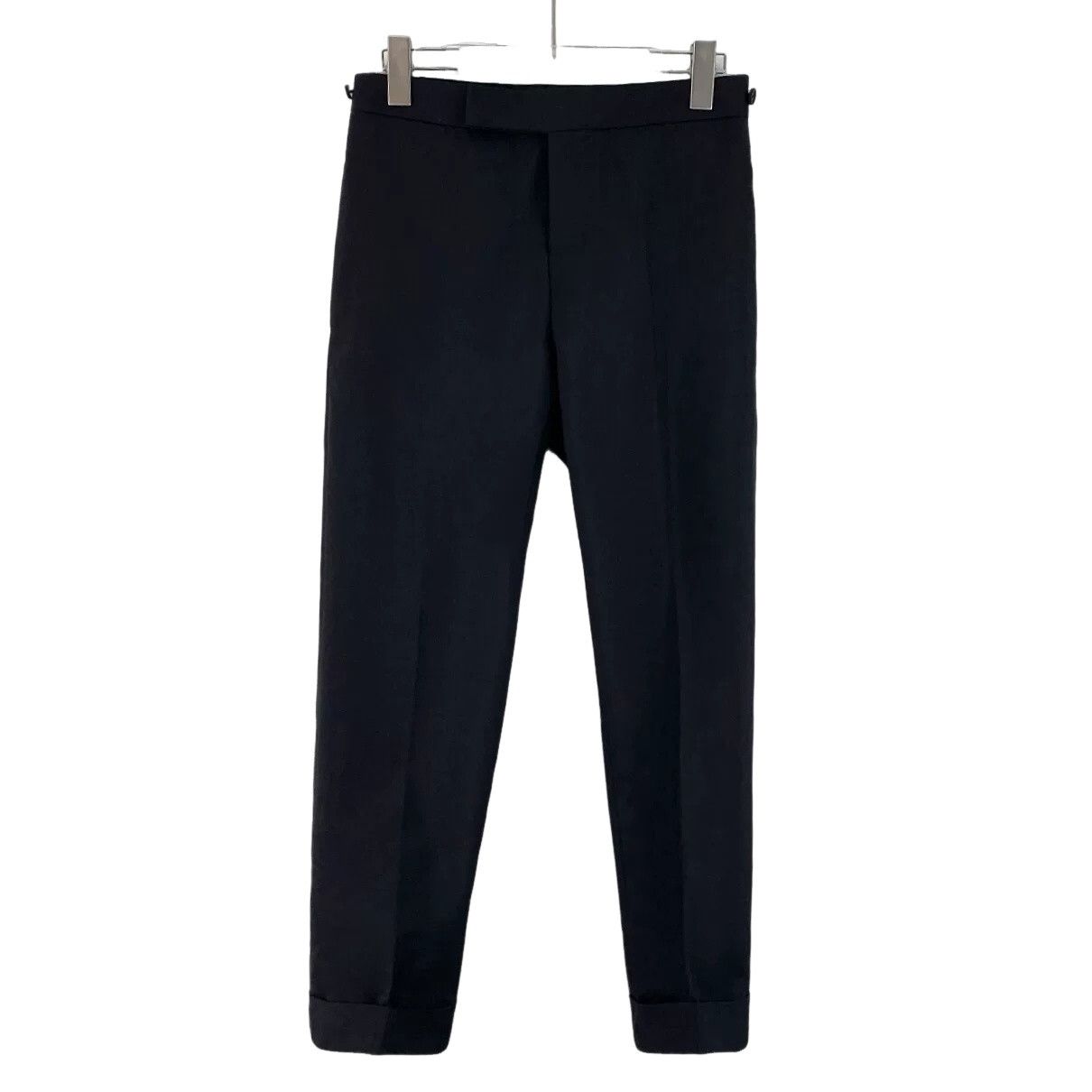 Thom Browne Thom Browne Stripe Detail Wool Trousers Size 0 Size US 28 / EU 44 - 1 Thumbnail