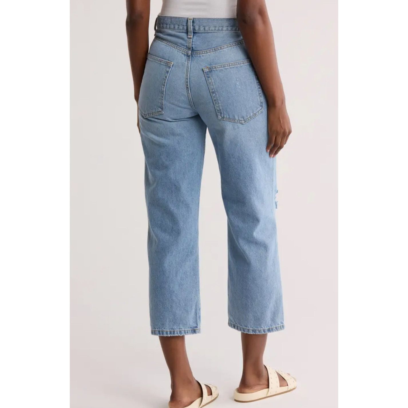 ETICA NWT Etica Altin Loose Crop Jeans Ithaca Wash Size 25 Size 25" / US 0 / IT 36 - 2 Thumbnail
