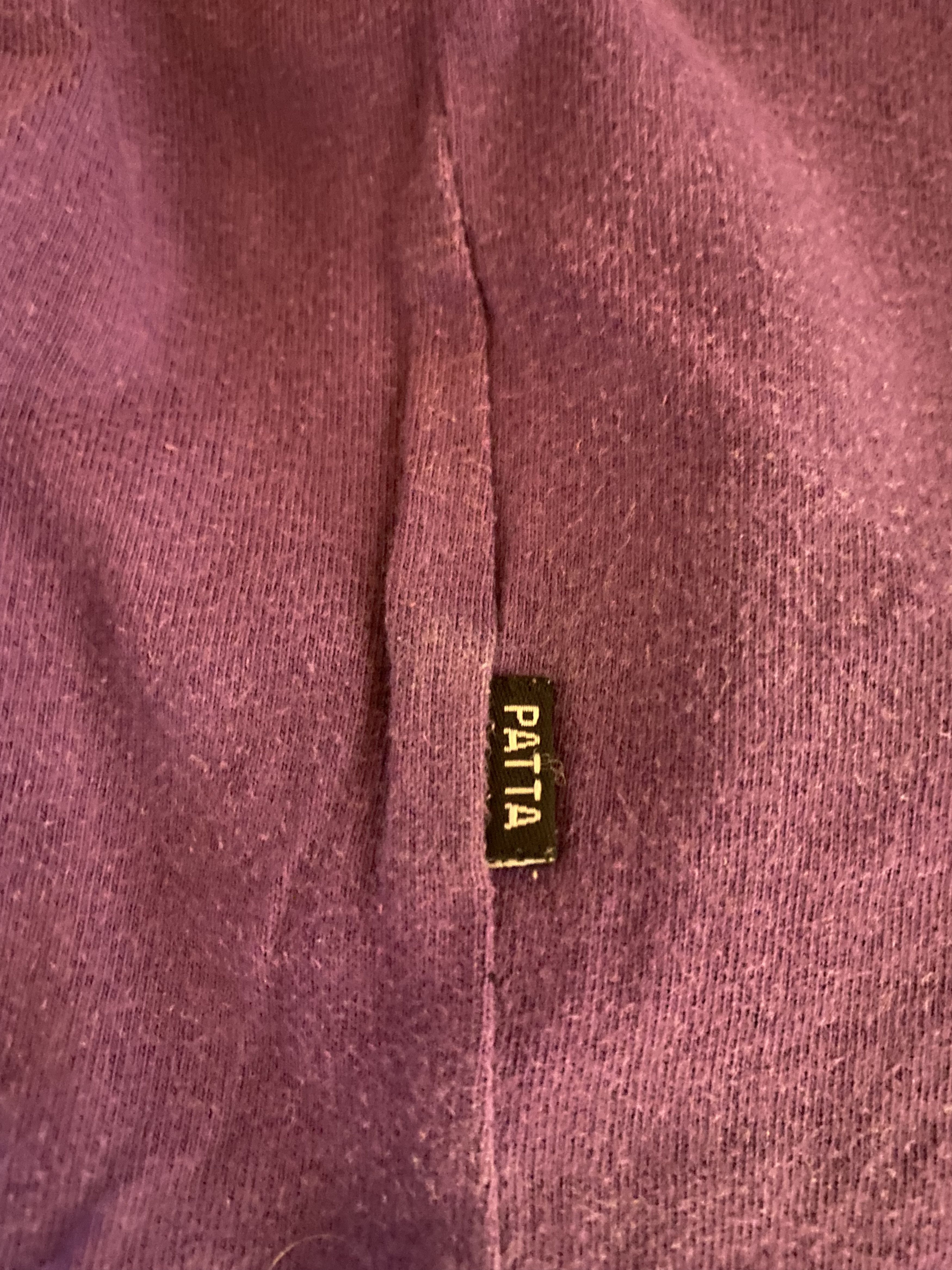 Patta Patta SS2017 Curved Wave Logo orange purple Size US M / EU 48-50 / 2 - 5 Thumbnail