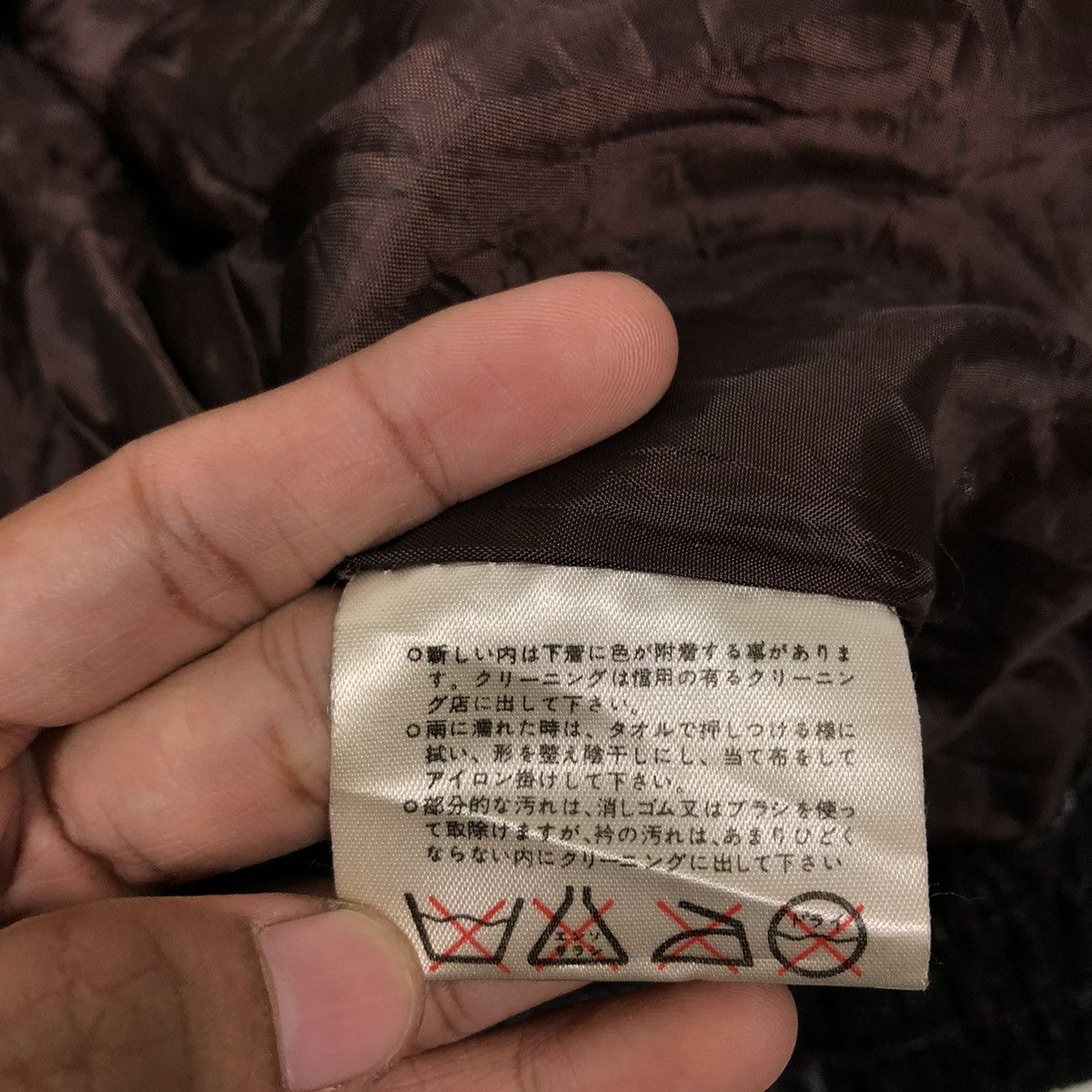 Japanese Brand 🔥VINTAGE BIKER LEATHER JACKET GARGON ISSEY MIYAKE FUR COLLAR Size US M / EU 48-50 / 2 - 21 Thumbnail