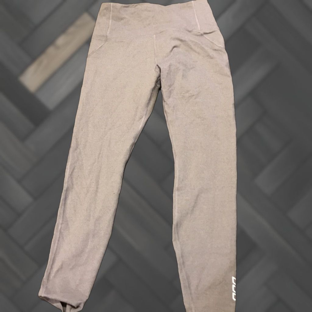 Vintage Lorna Jane Leggings Womens Medium Gray Mid Rise Size 32" / US 10 / IT 46 - 1 Thumbnail